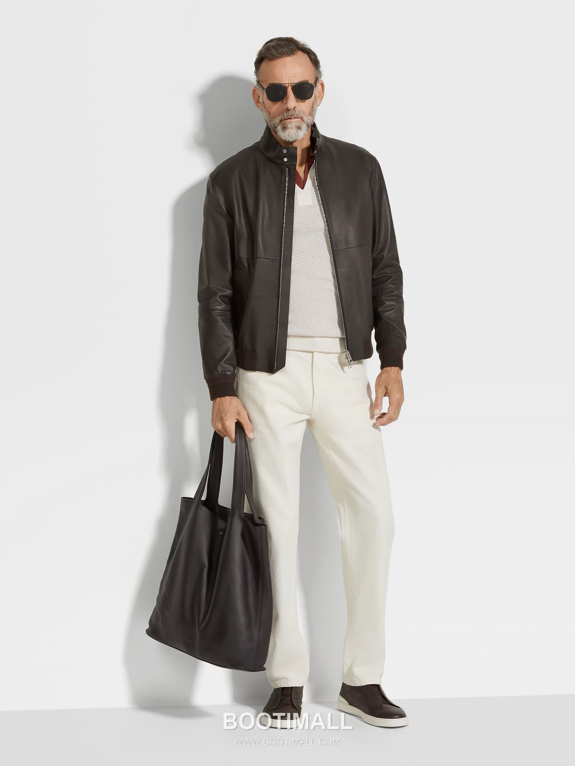 Zegna 2026 S/S Lambskin Jacket Black 제냐 2026 S/S 램스킨 재킷 블랙 2