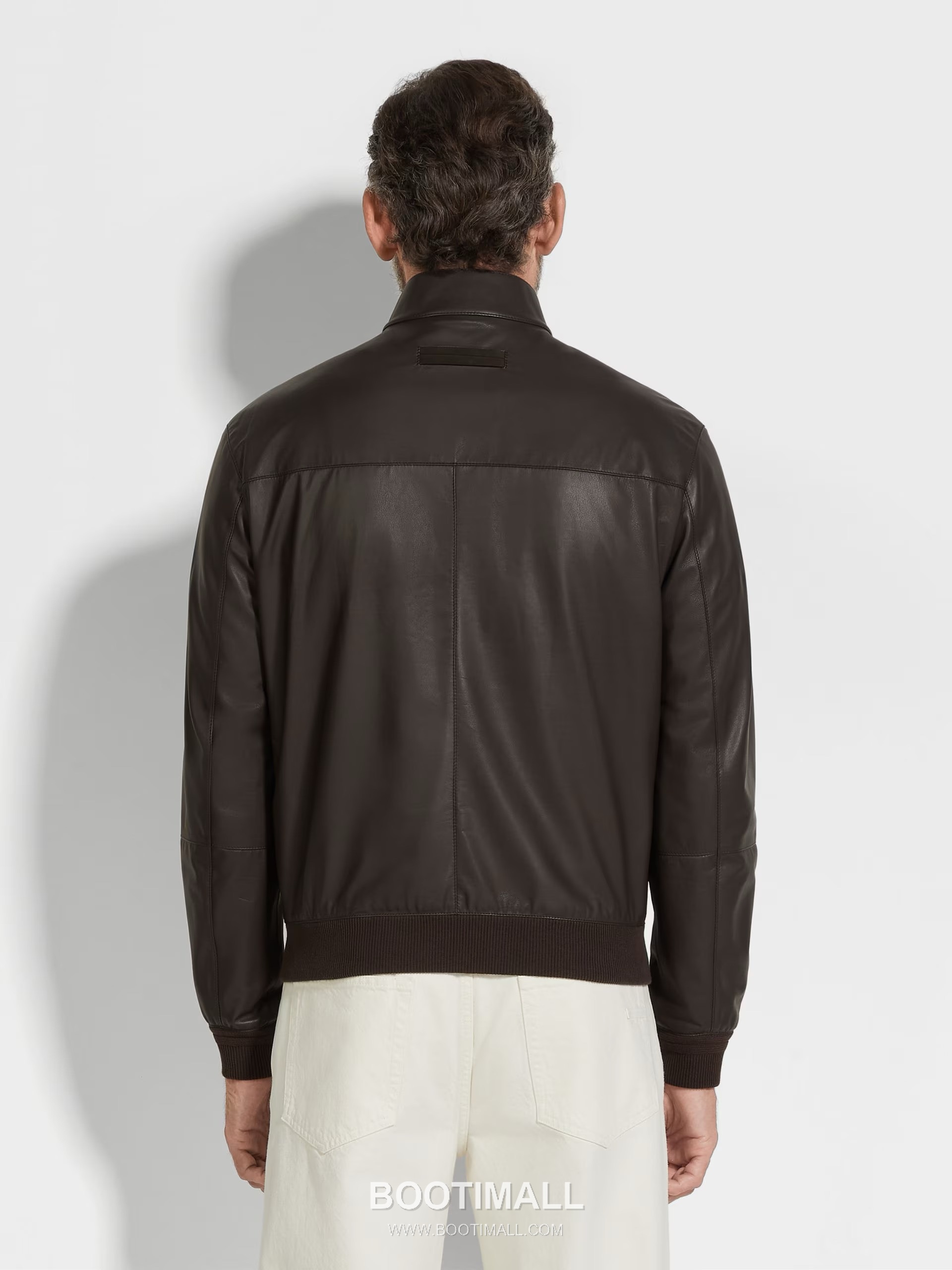 Zegna 2026 S/S Lambskin Jacket Black 제냐 2026 S/S 램스킨 재킷 블랙 4
