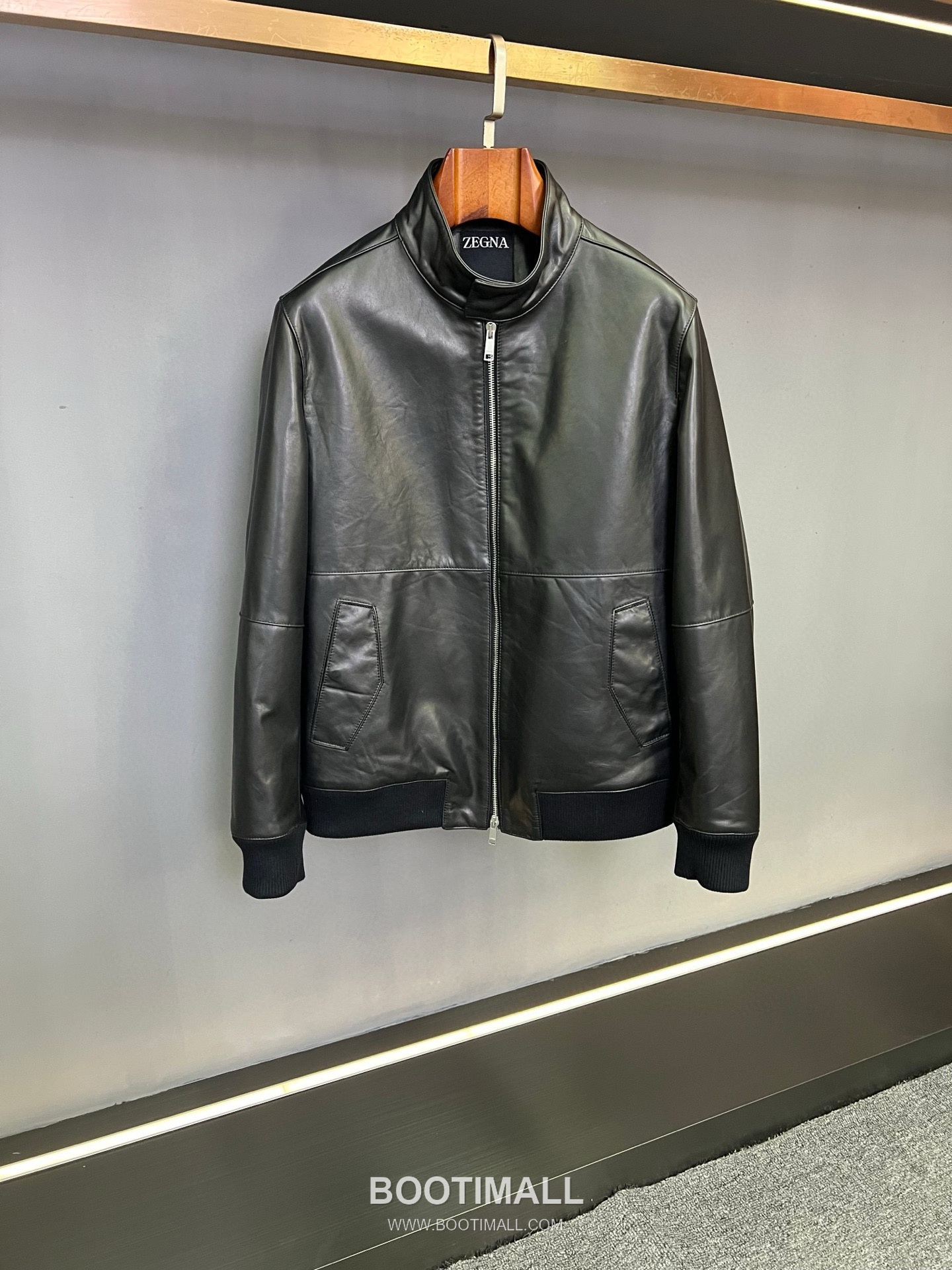 Zegna 2026 S/S Lambskin Jacket Black 제냐 2026 S/S 램스킨 재킷 블랙 15
