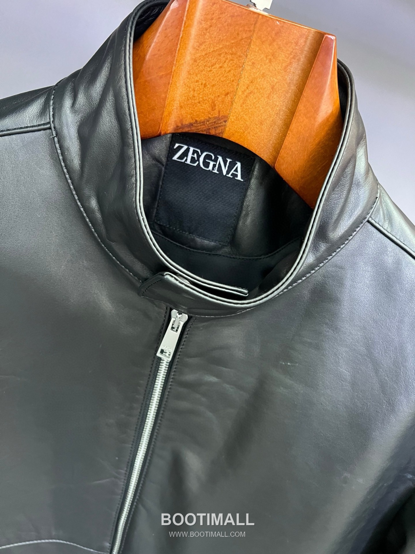 Zegna 2026 S/S Lambskin Jacket Black 제냐 2026 S/S 램스킨 재킷 블랙 20
