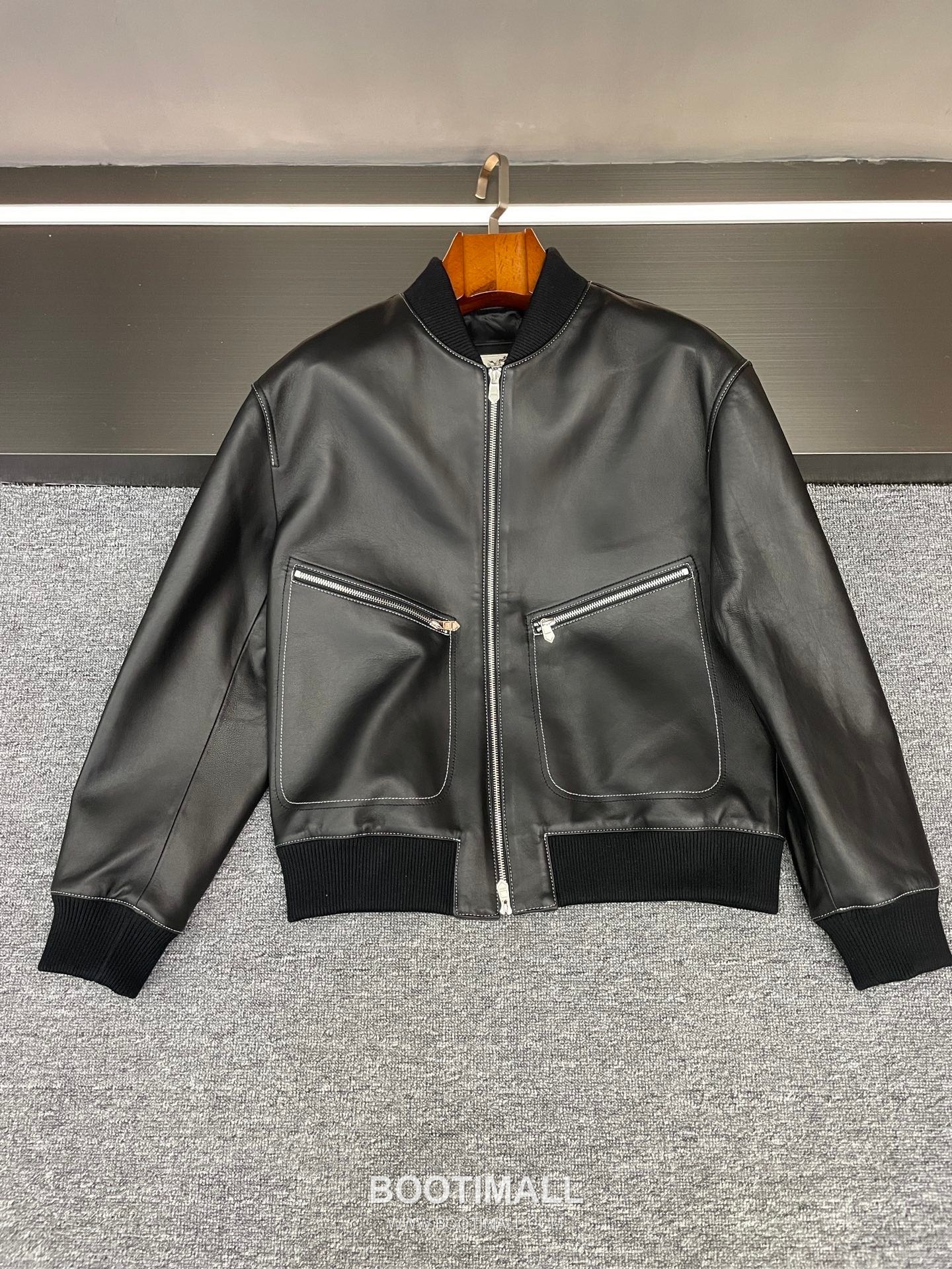 Hermes 2026 S/S Lambskin Blouson Black 에르메스 2026 S/S 램스킨 블루종 양가죽 블랙 7