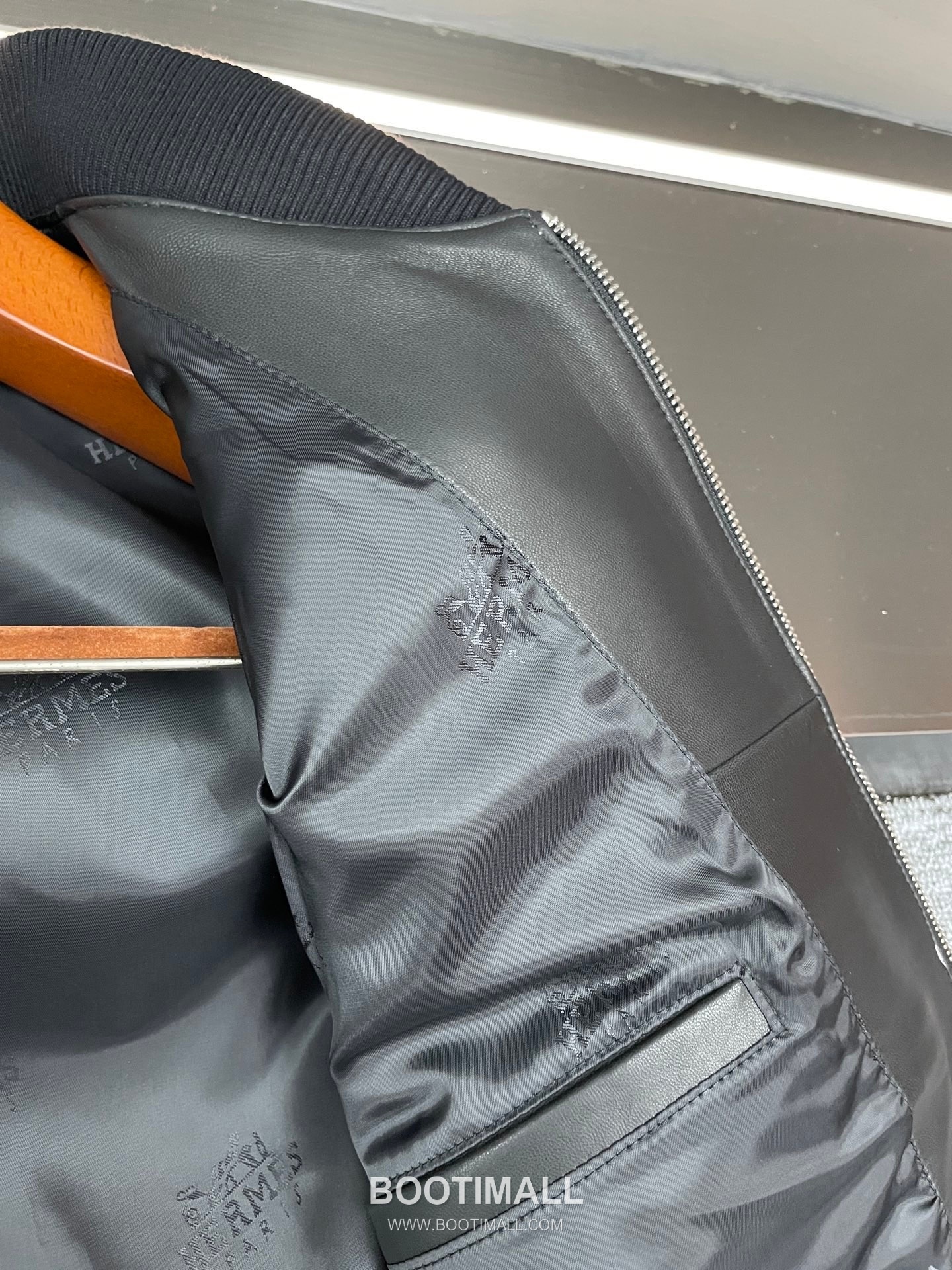 Hermes 2026 S/S Lambskin Blouson Black 에르메스 2026 S/S 램스킨 블루종 양가죽 블랙 10