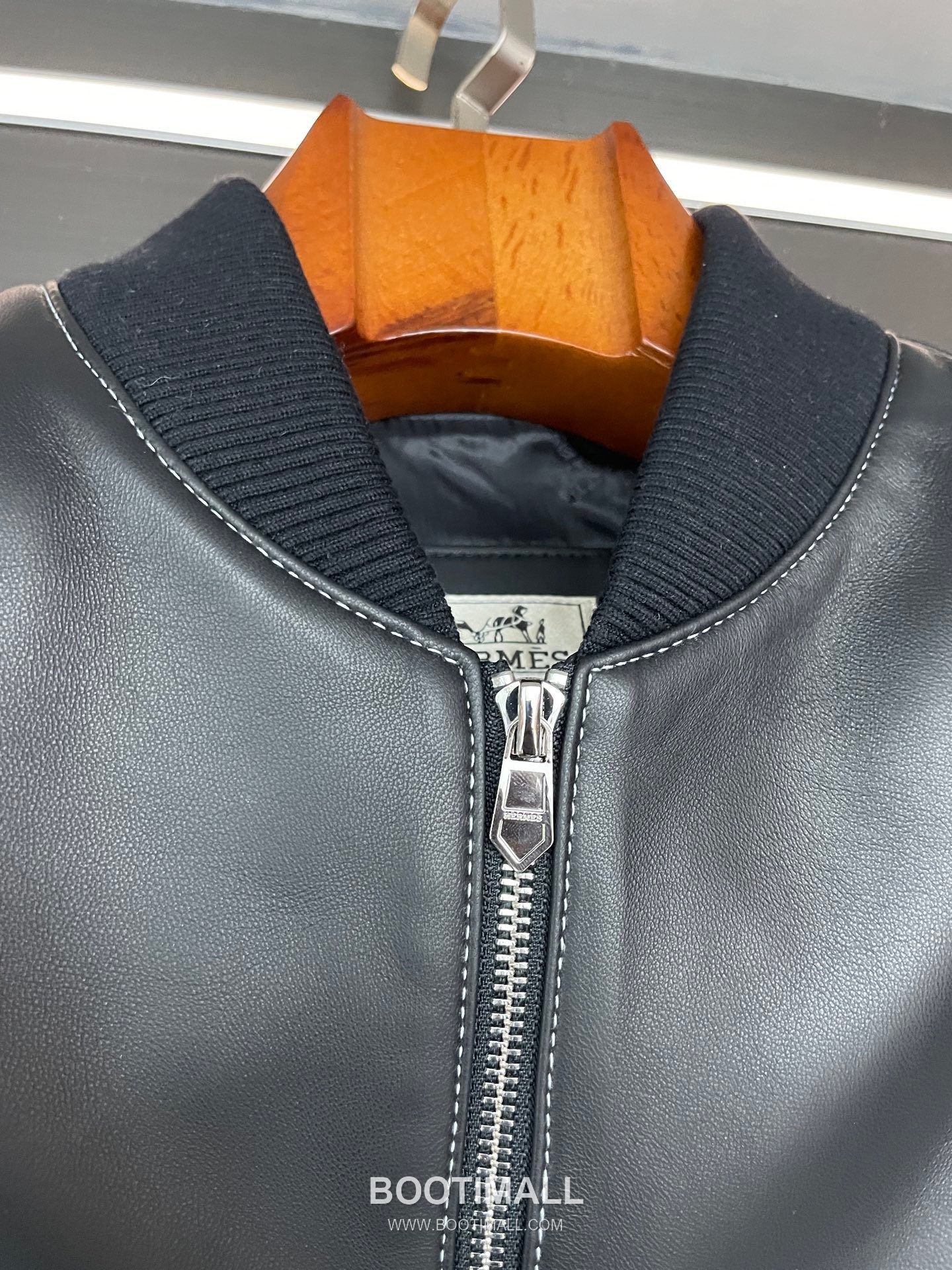 Hermes 2026 S/S Lambskin Blouson Black 에르메스 2026 S/S 램스킨 블루종 양가죽 블랙 14