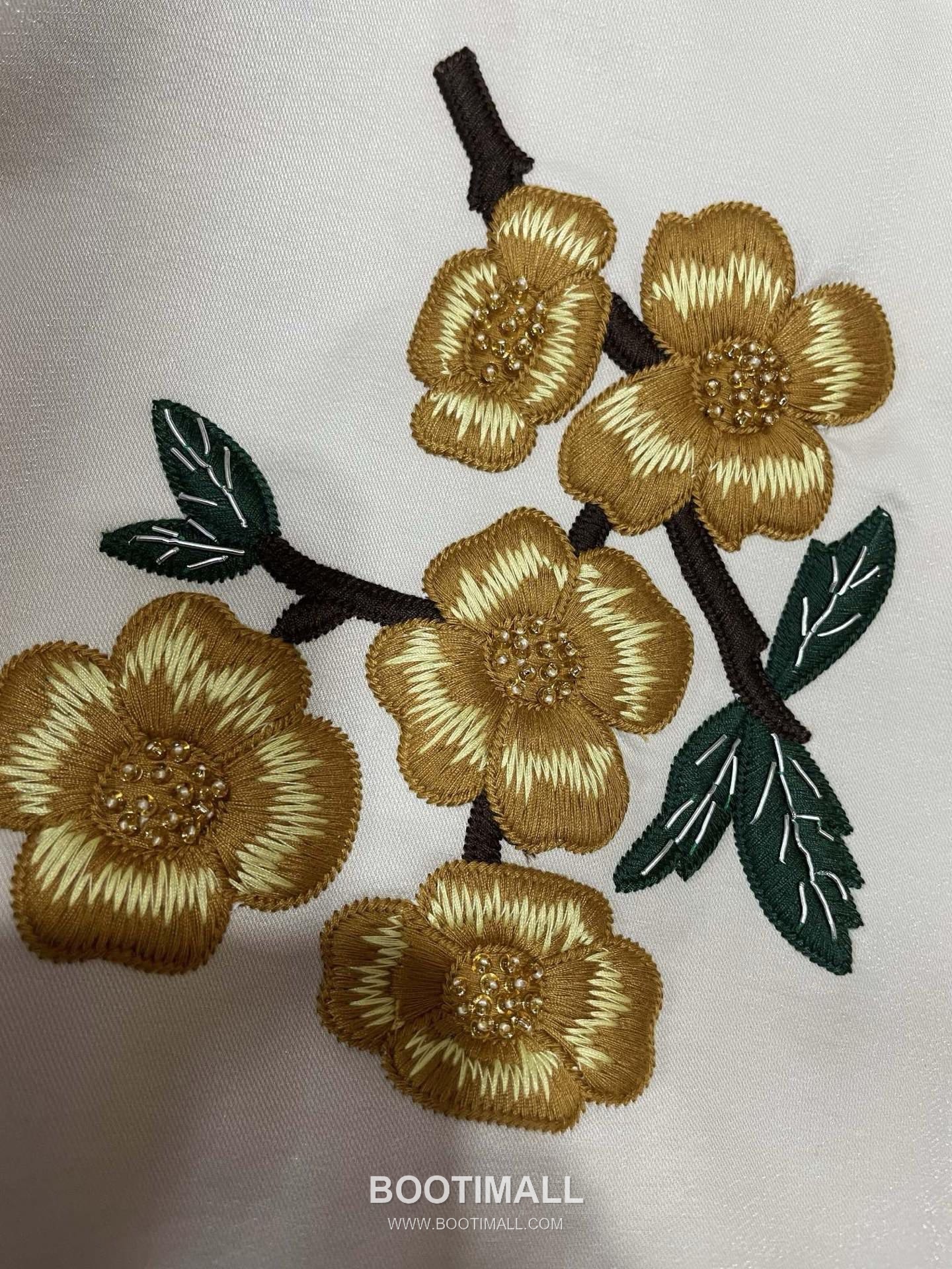 Louis Vuitton Ostrich Leather Embroidered Outerwear Brown Jacket 루이비통 오스트리치 가죽 자수 아우터 브라운 자켓 11