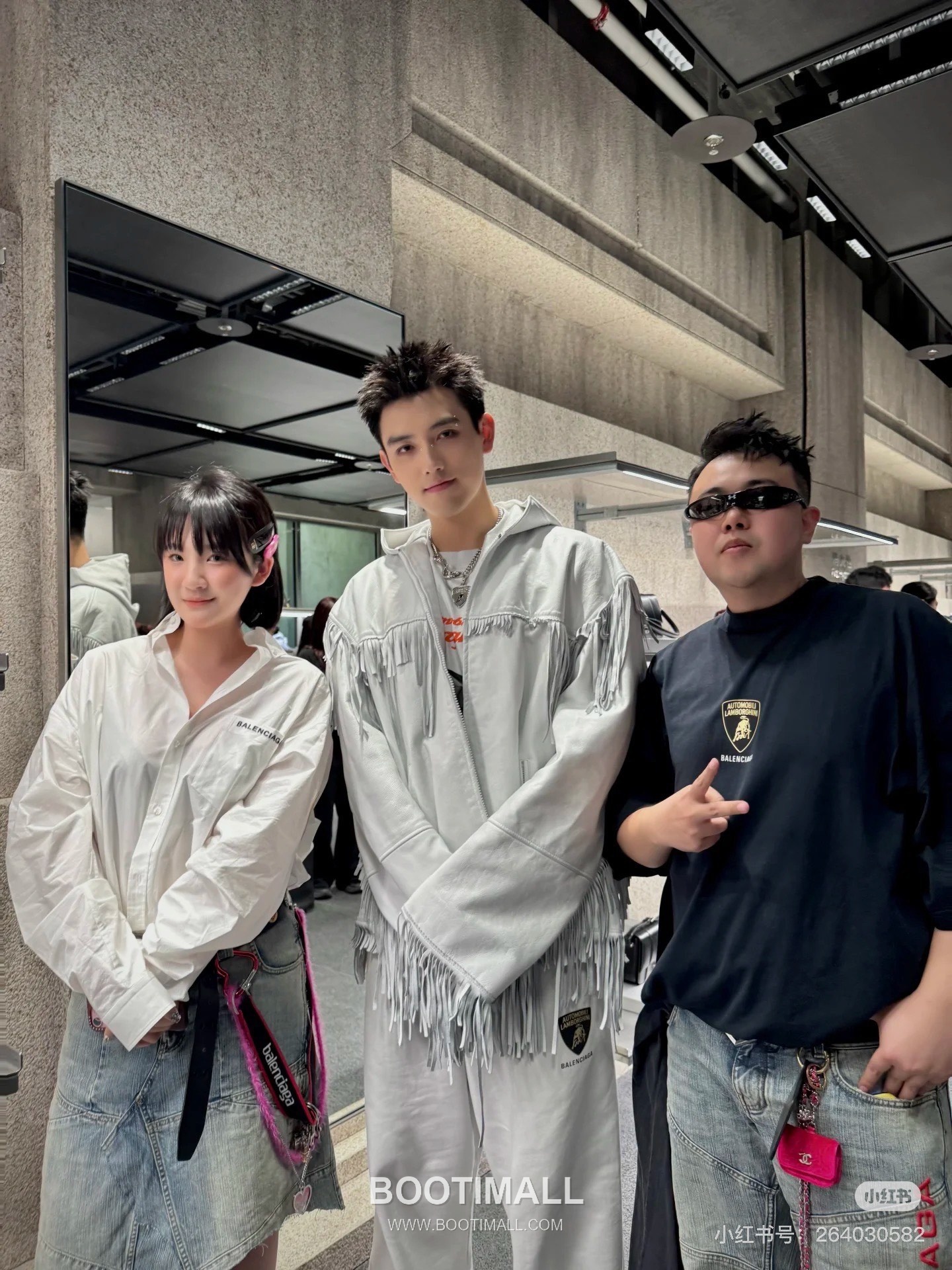 Balenciaga Fringe Lambskin Jacket Black 발렌시아가 프린지 램스킨 재킷 양가죽 블랙 3