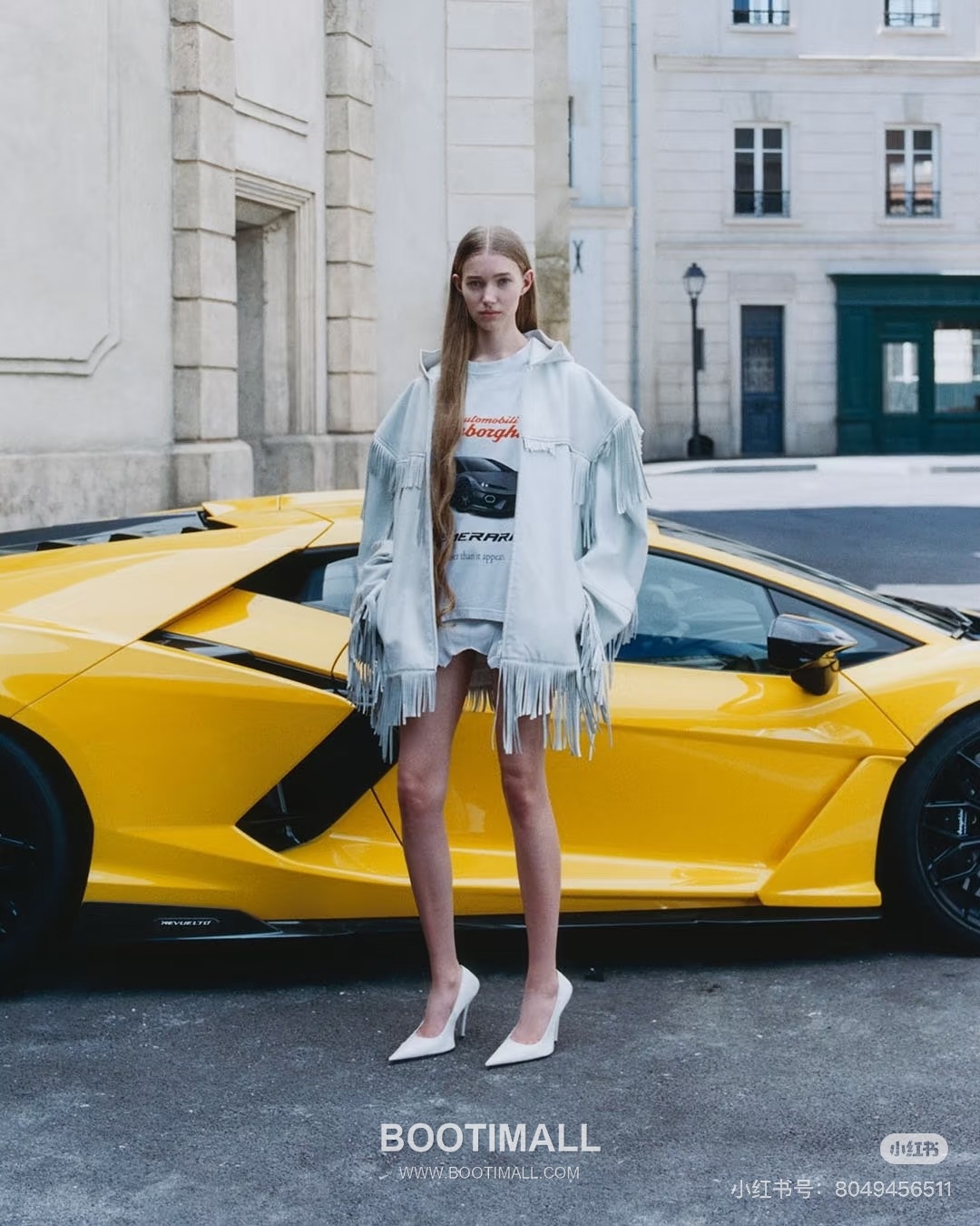 Balenciaga Fringe Lambskin Jacket Black 발렌시아가 프린지 램스킨 재킷 양가죽 블랙 7