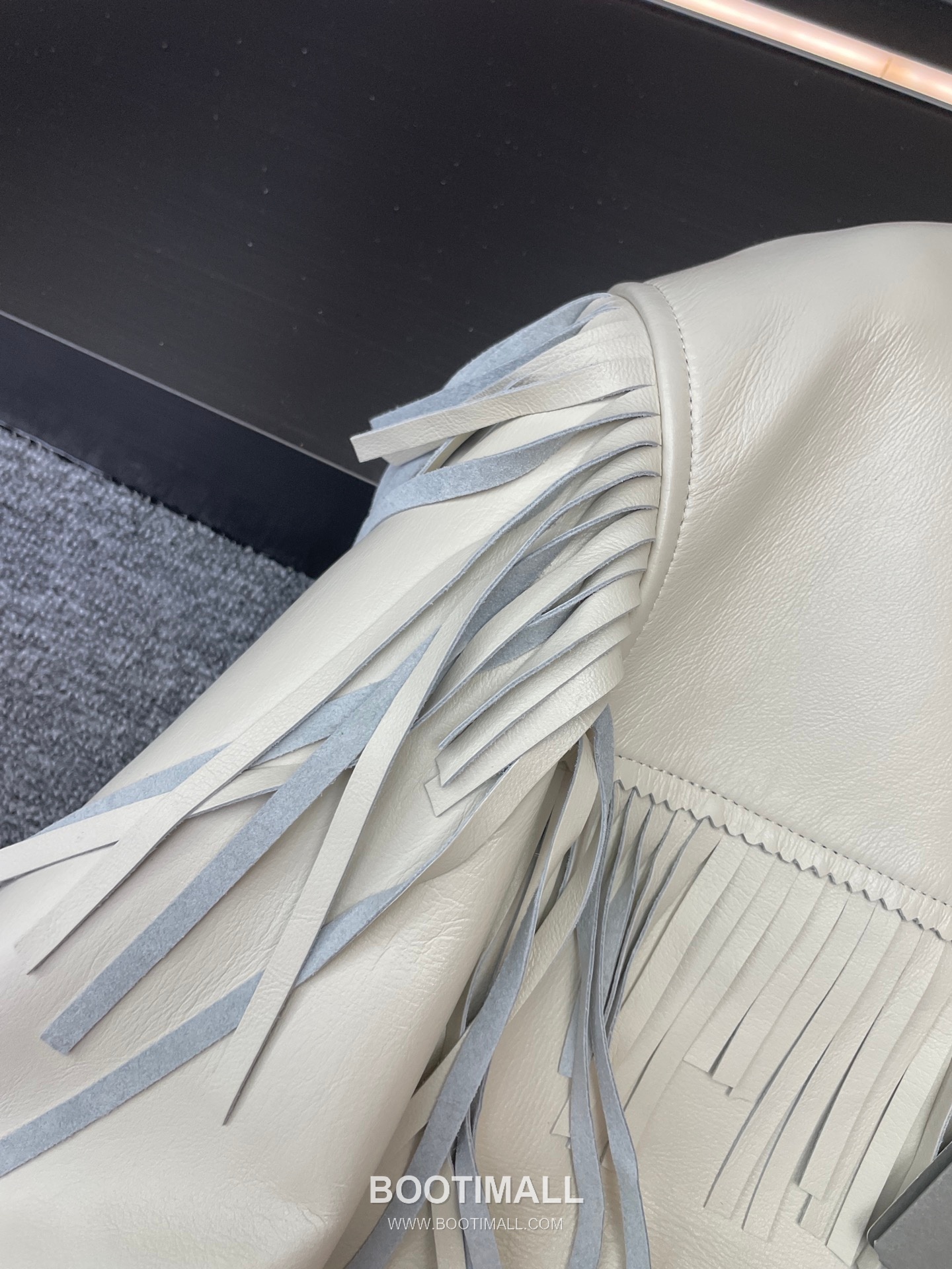 Balenciaga Fringe Lambskin Jacket Black 발렌시아가 프린지 램스킨 재킷 양가죽 블랙 15