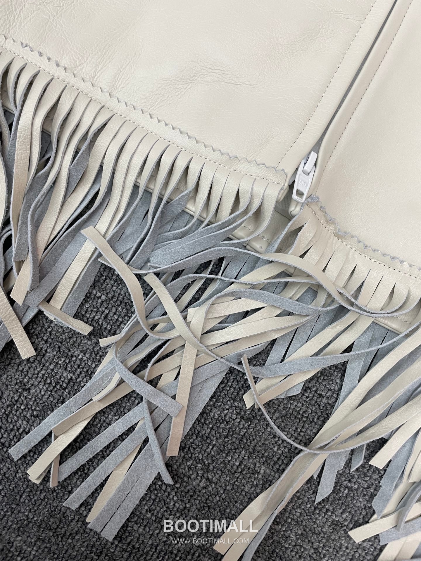 Balenciaga Fringe Lambskin Jacket Black 발렌시아가 프린지 램스킨 재킷 양가죽 블랙 18