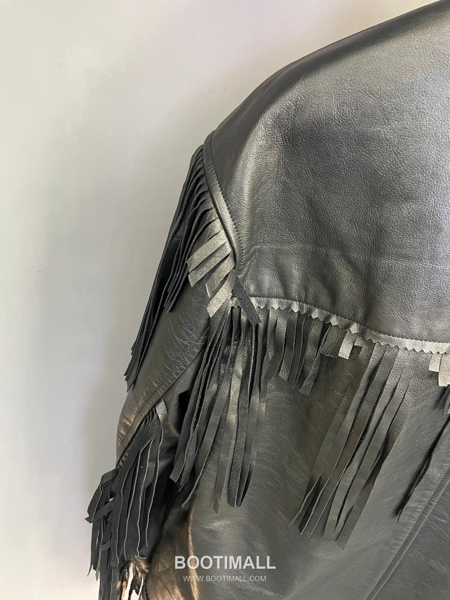 Balenciaga Fringe Lambskin Jacket Black 발렌시아가 프린지 램스킨 재킷 양가죽 블랙 18