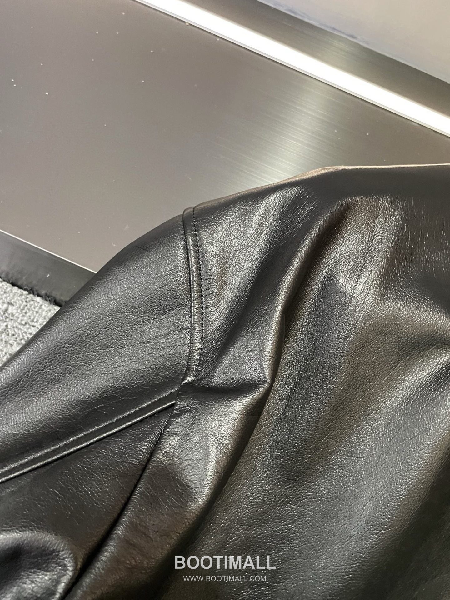 Givenchy Labyrinth Embossed Varsity Lambskin Black Jacket 지방시 라비린스 엠보스 바시티 양가죽 블랙 자켓 19