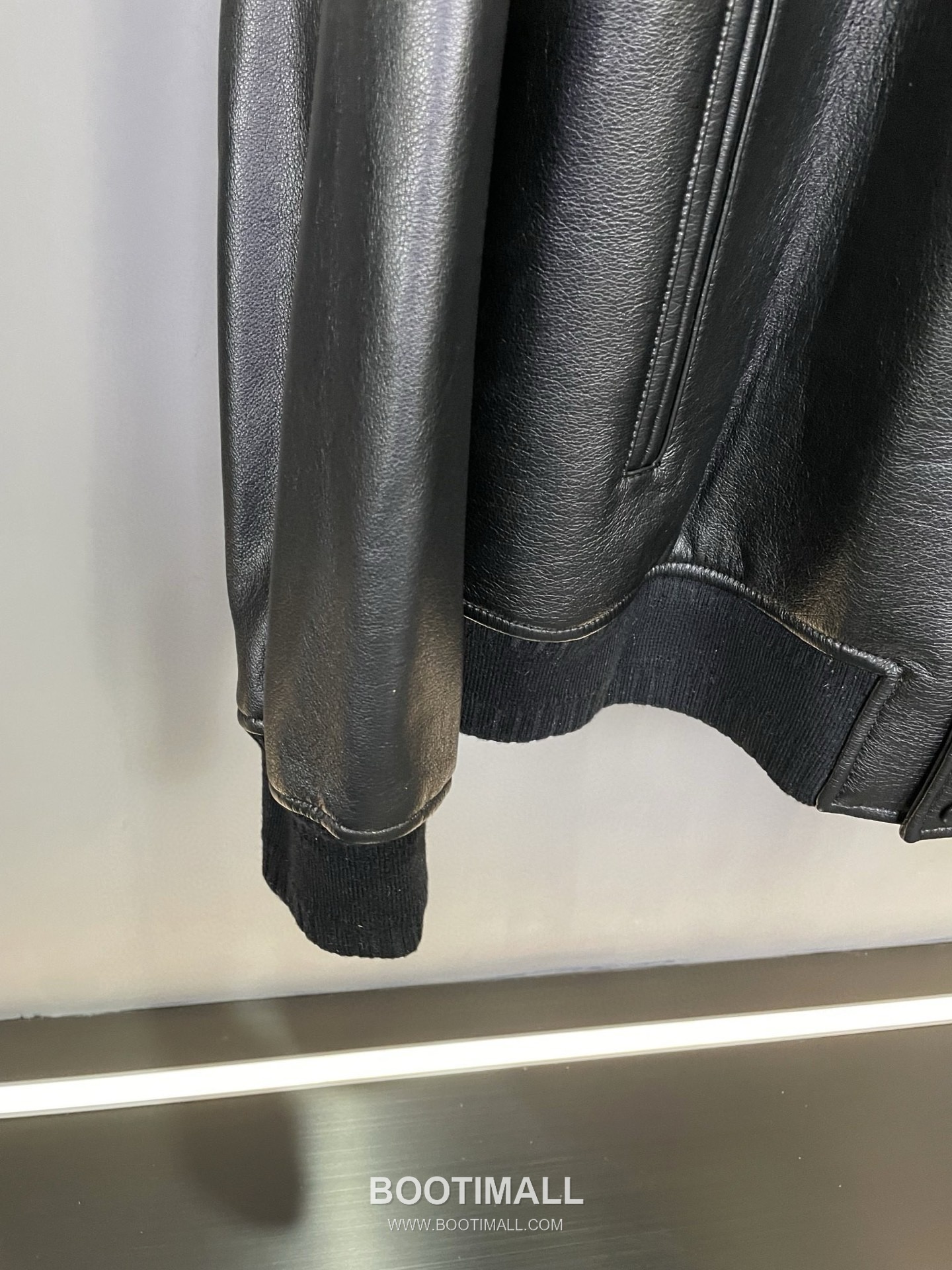 Givenchy Labyrinth Embossed Varsity Lambskin Black Jacket 지방시 라비린스 엠보스 바시티 양가죽 블랙 자켓 24