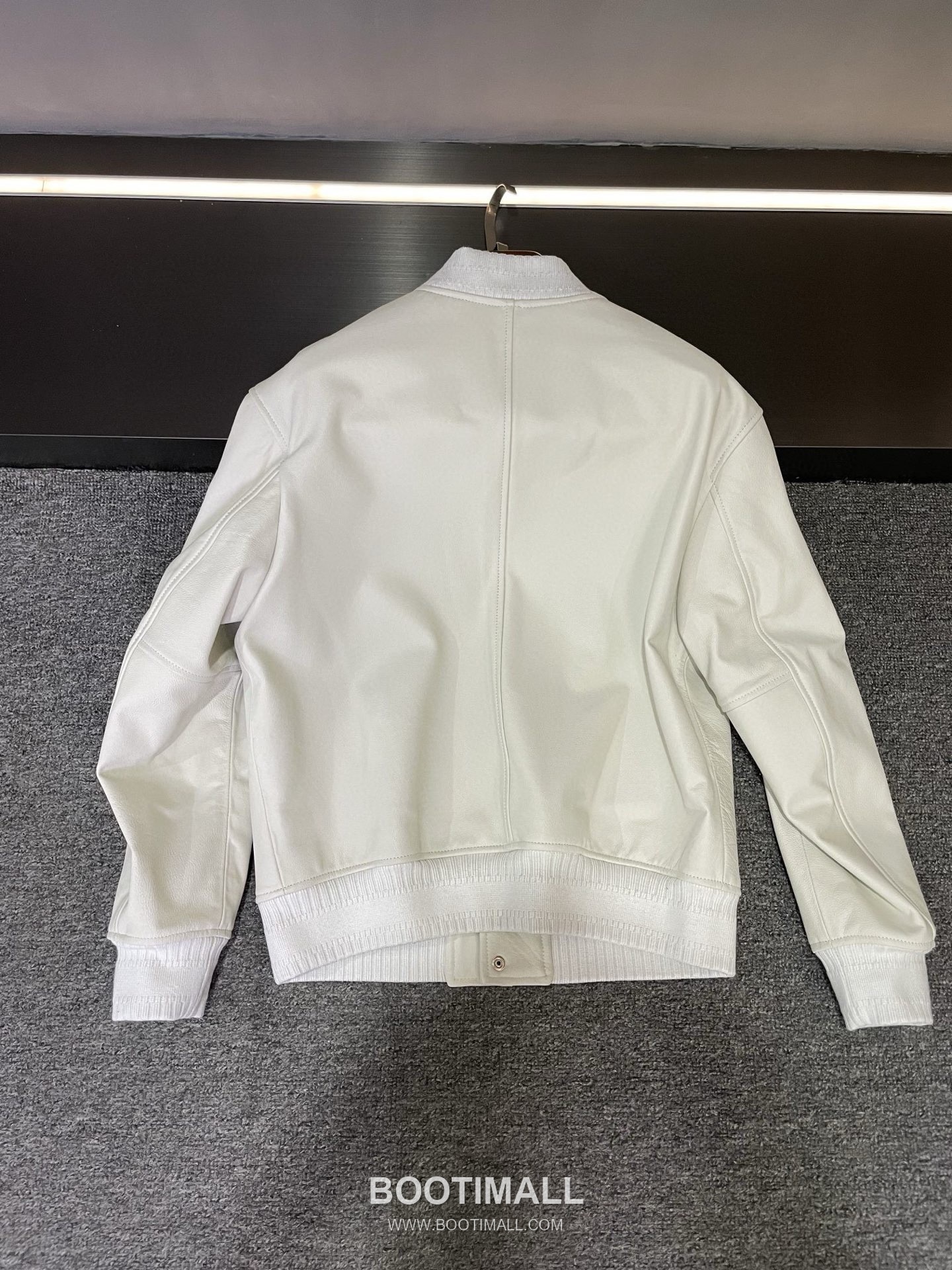 Givenchy Labyrinth Embossed Varsity Lambskin Black Jacket 지방시 라비린스 엠보스 바시티 양가죽 블랙 자켓 2