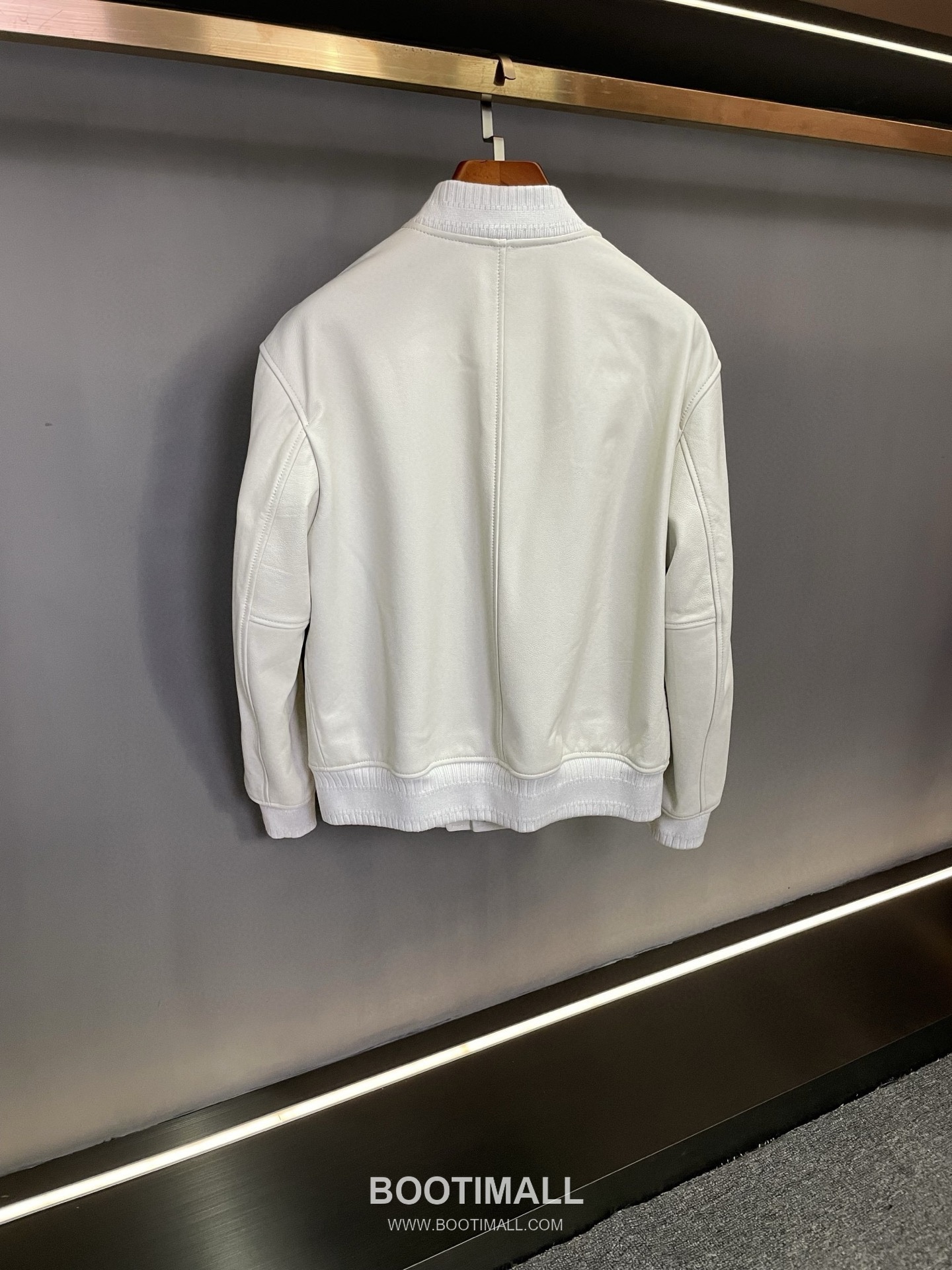 Givenchy Labyrinth Embossed Varsity Lambskin Black Jacket 지방시 라비린스 엠보스 바시티 양가죽 블랙 자켓 11