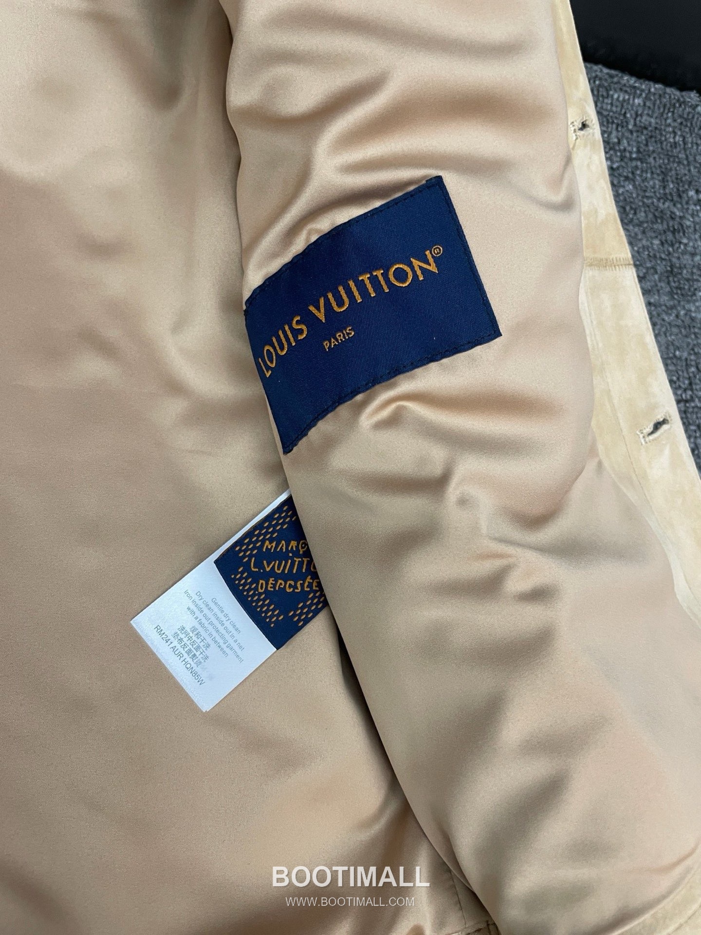 Louis Vuitton Suede Lambskin Jacket Yellow Leather 루이비통 스웨이드 양가죽 재킷 옐로우 가죽 자켓 4