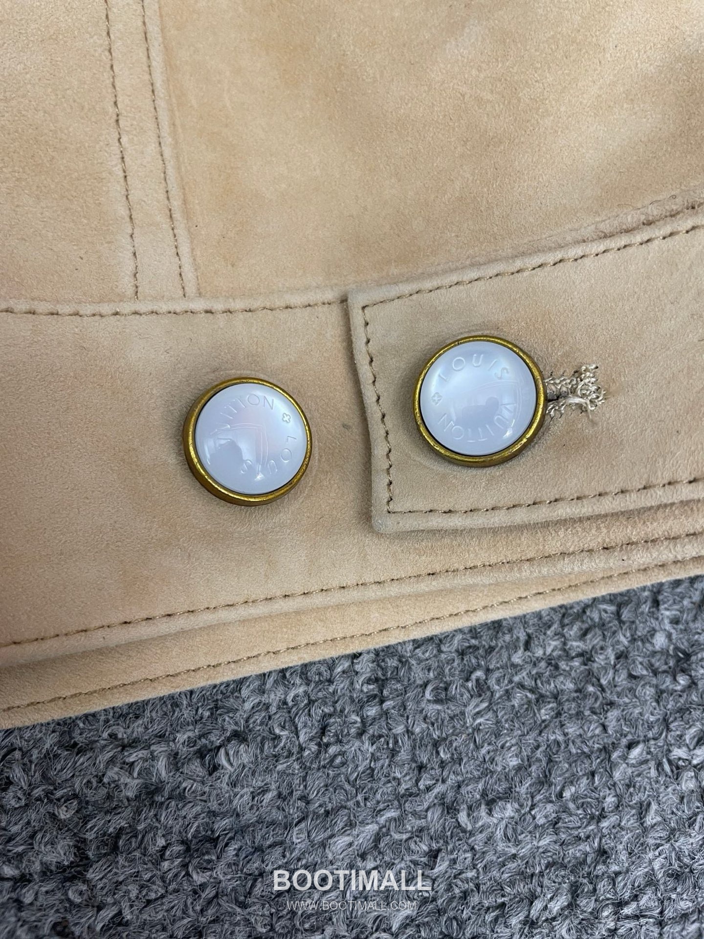 Louis Vuitton Suede Lambskin Jacket Yellow Leather 루이비통 스웨이드 양가죽 재킷 옐로우 가죽 자켓 7