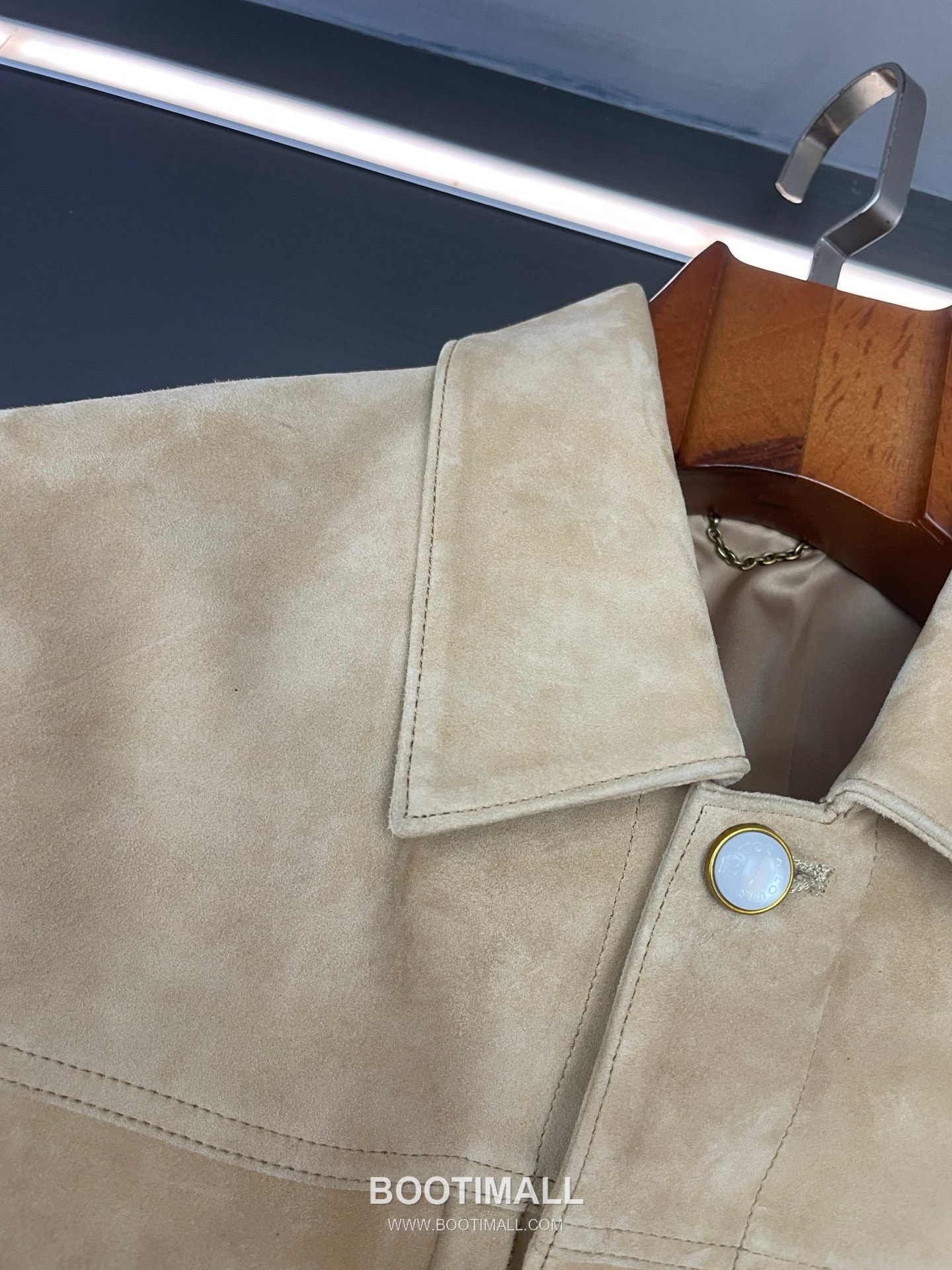 Louis Vuitton Suede Lambskin Jacket Yellow Leather 루이비통 스웨이드 양가죽 재킷 옐로우 가죽 자켓 9