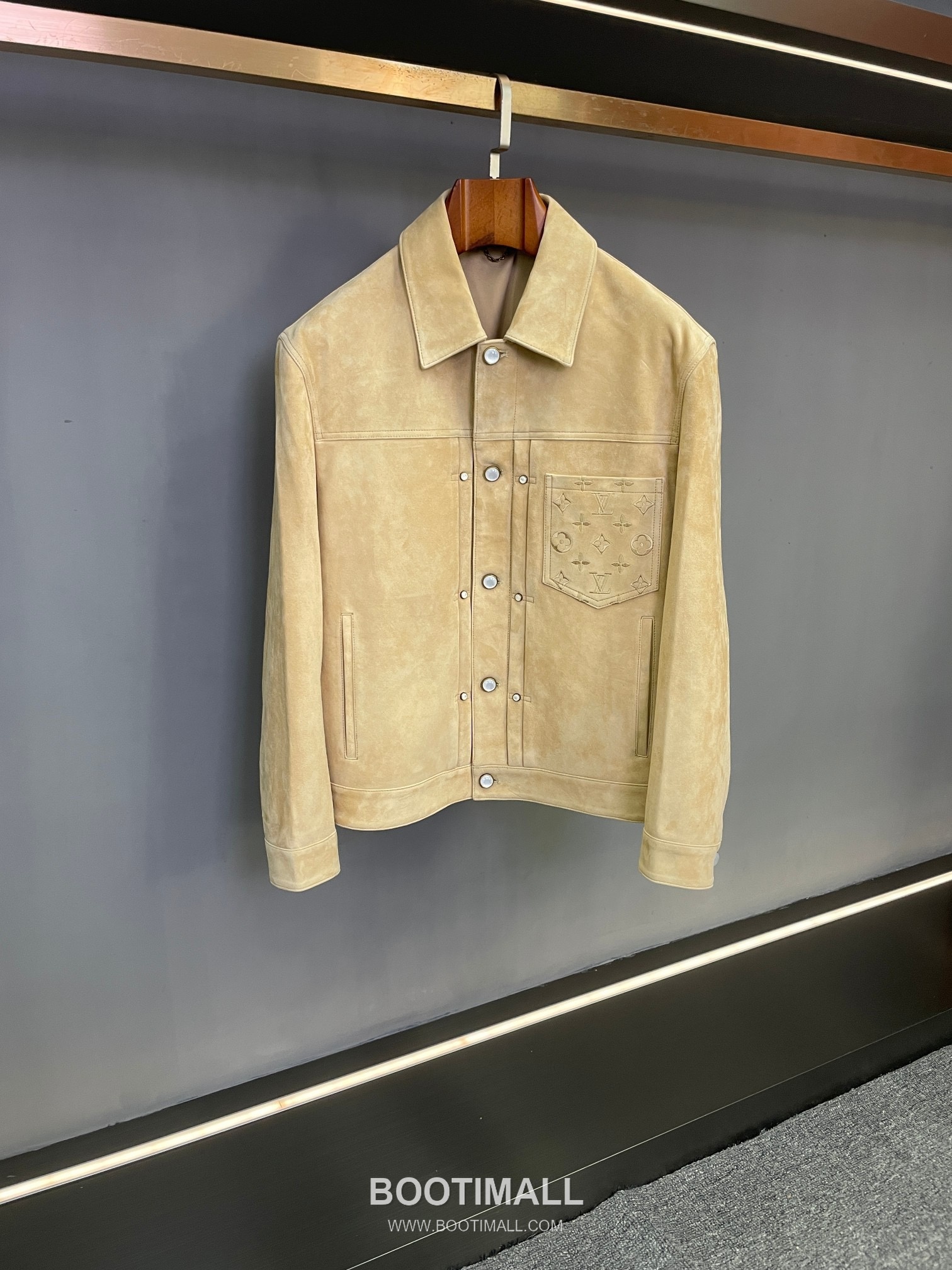 Louis Vuitton Suede Lambskin Jacket Yellow Leather 루이비통 스웨이드 양가죽 재킷 옐로우 가죽 자켓 10