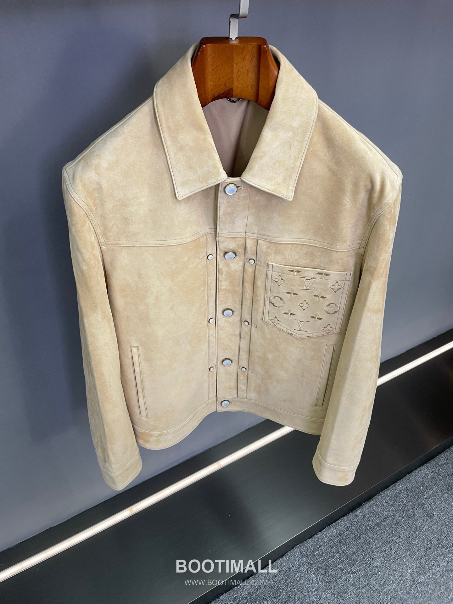 Louis Vuitton Suede Lambskin Jacket Yellow Leather 루이비통 스웨이드 양가죽 재킷 옐로우 가죽 자켓 12