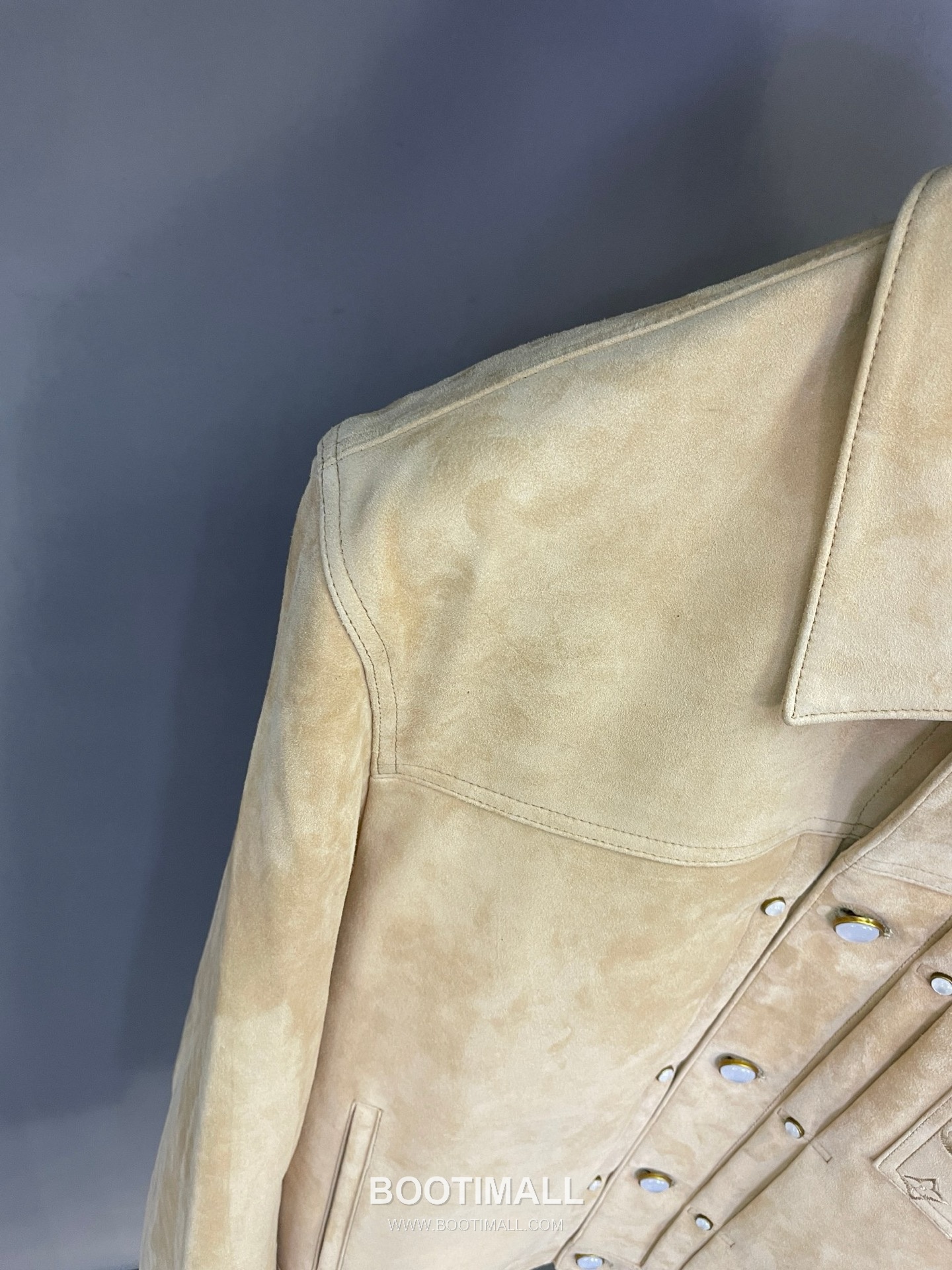 Louis Vuitton Suede Lambskin Jacket Yellow Leather 루이비통 스웨이드 양가죽 재킷 옐로우 가죽 자켓 16