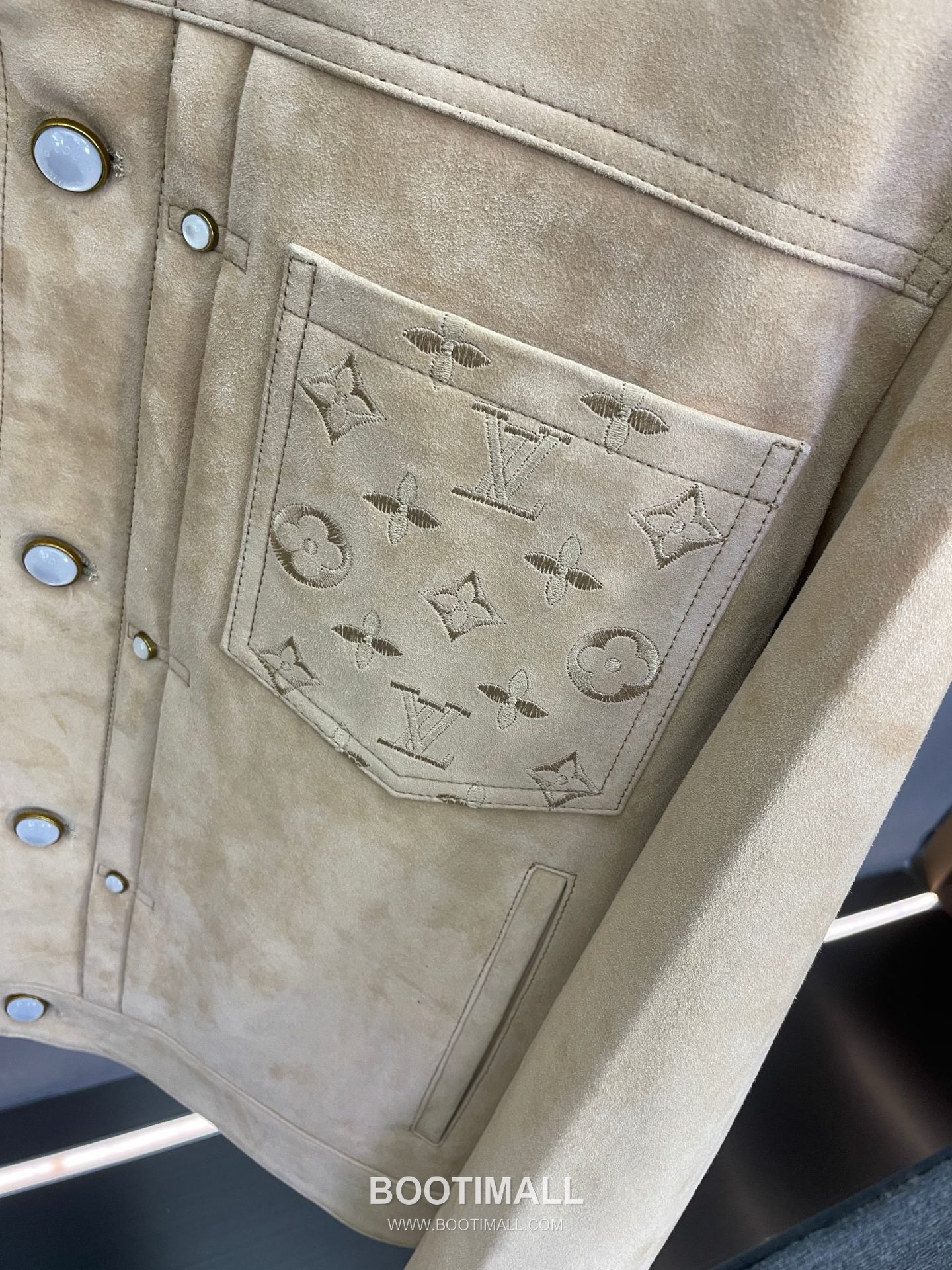 Louis Vuitton Suede Lambskin Jacket Yellow Leather 루이비통 스웨이드 양가죽 재킷 옐로우 가죽 자켓 17