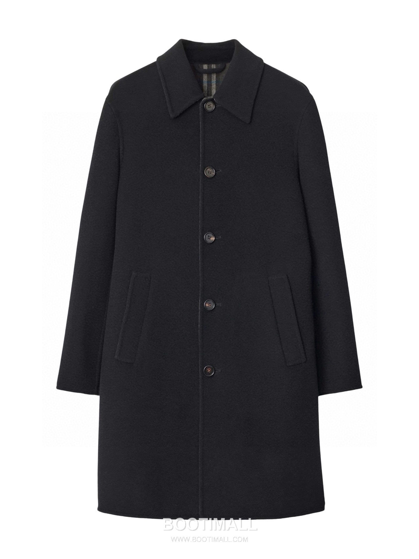 Burberry Double-Face Twill Coat Wool Black 버버리 더블페이스 트윌 코트 울 블랙 5