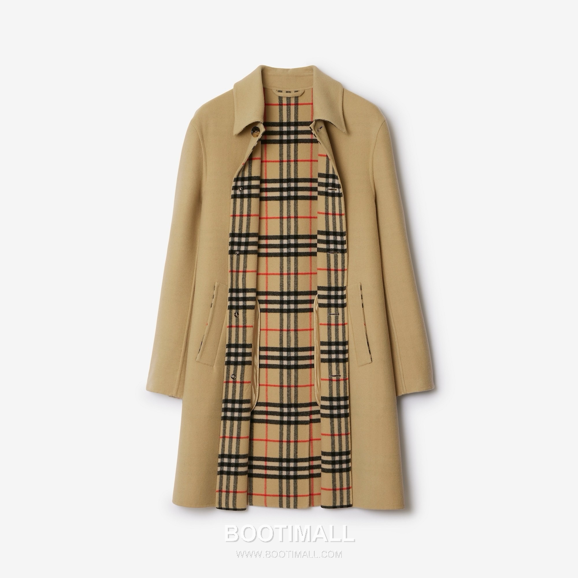 Burberry Double-Face Twill Coat Wool Black 버버리 더블페이스 트윌 코트 울 블랙 10