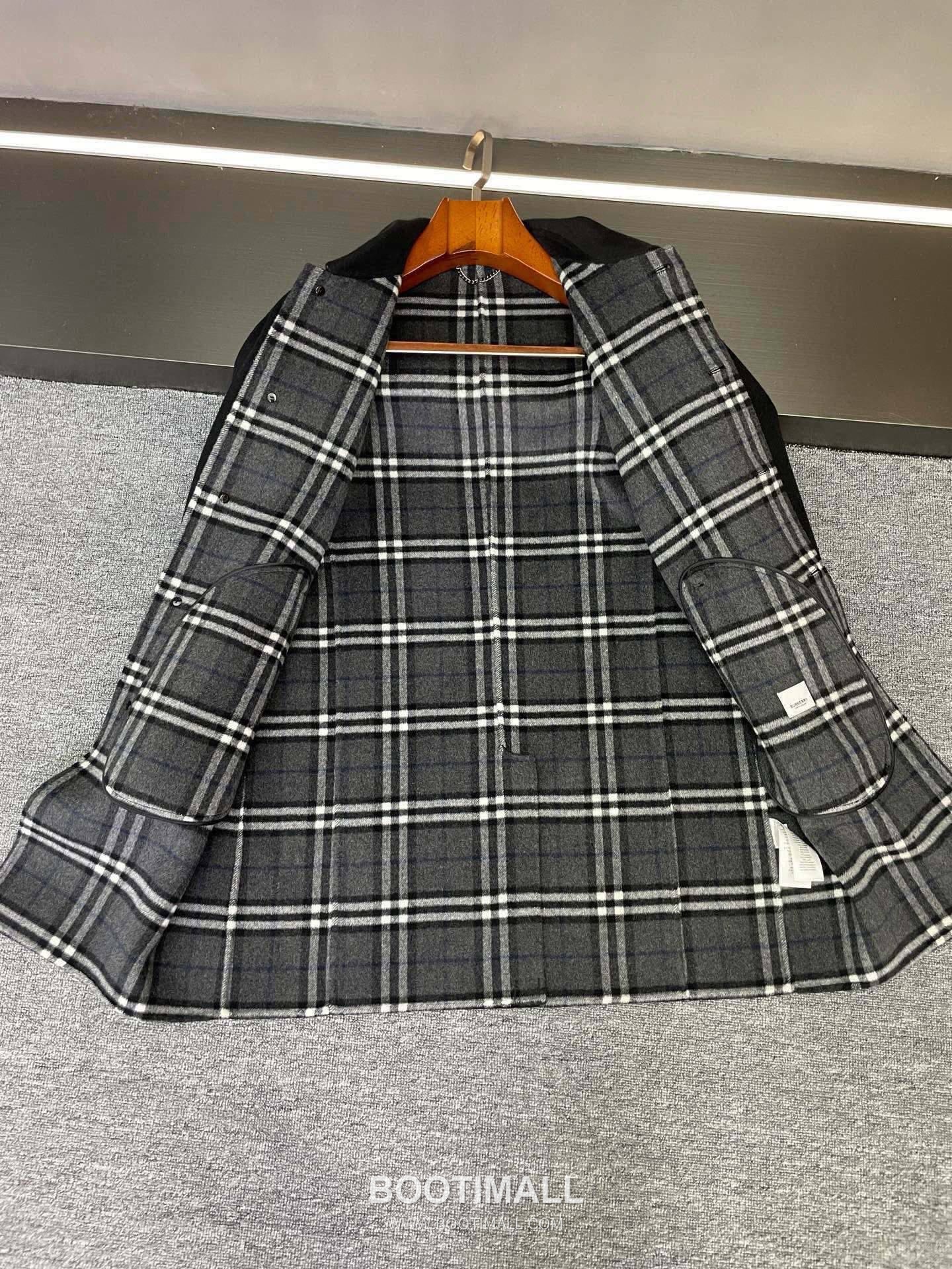 Burberry Double-Face Twill Coat Wool Black 버버리 더블페이스 트윌 코트 울 블랙 12