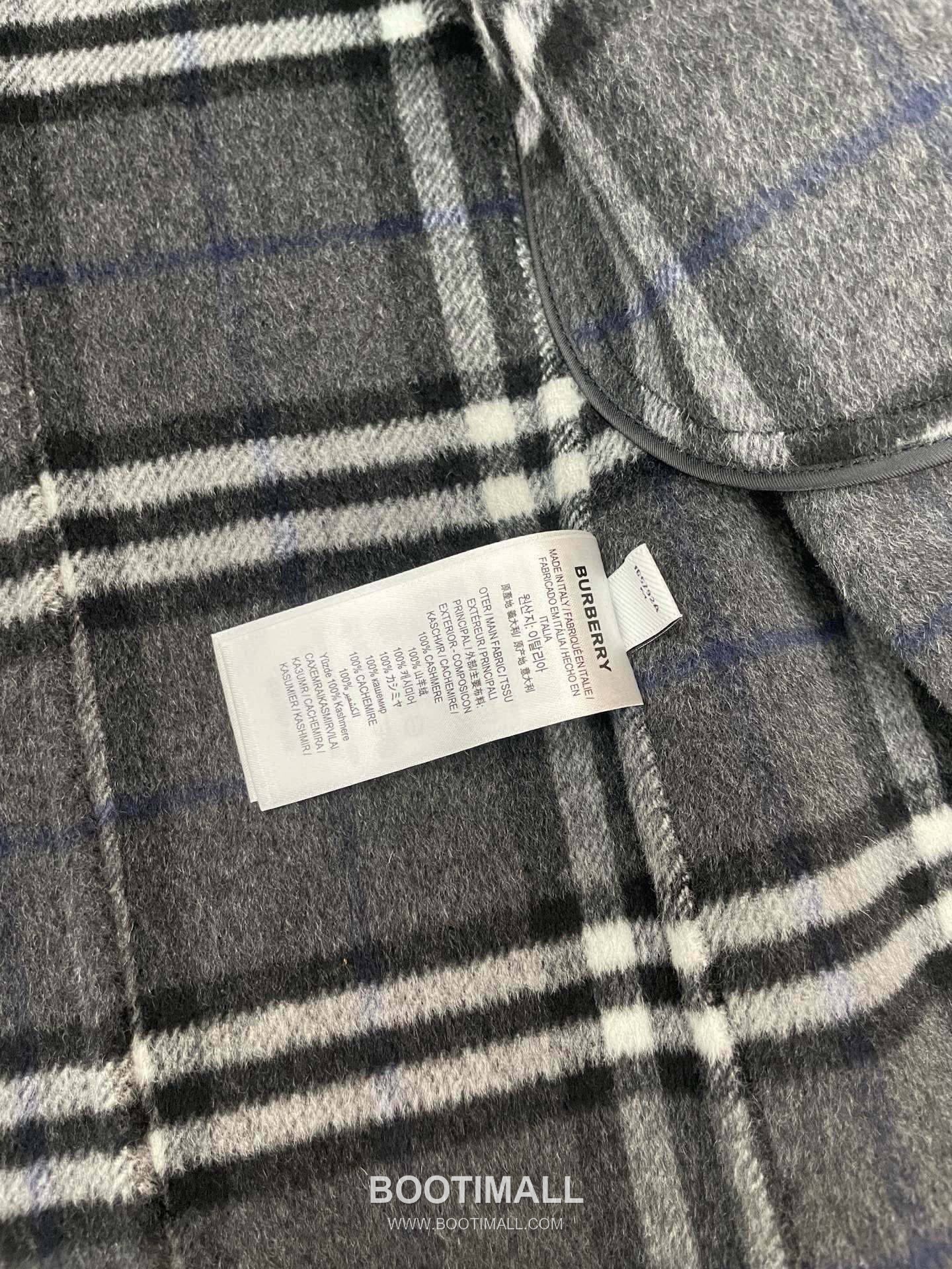 Burberry Double-Face Twill Coat Wool Black 버버리 더블페이스 트윌 코트 울 블랙 16