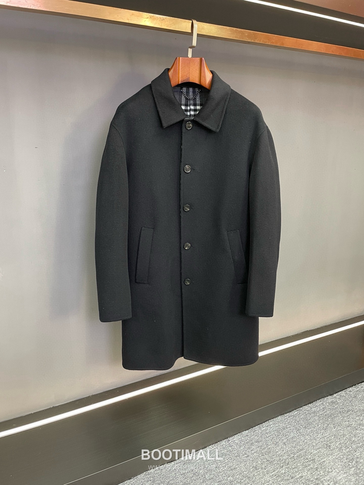 Burberry Double-Face Twill Coat Wool Black 버버리 더블페이스 트윌 코트 울 블랙 20