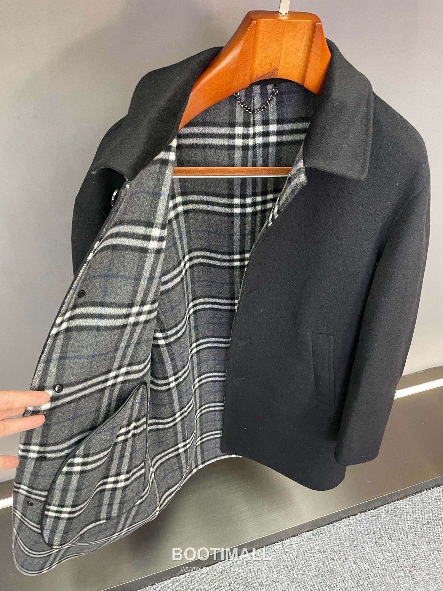 Burberry Double-Face Twill Coat Wool Black 버버리 더블페이스 트윌 코트 울 블랙 22