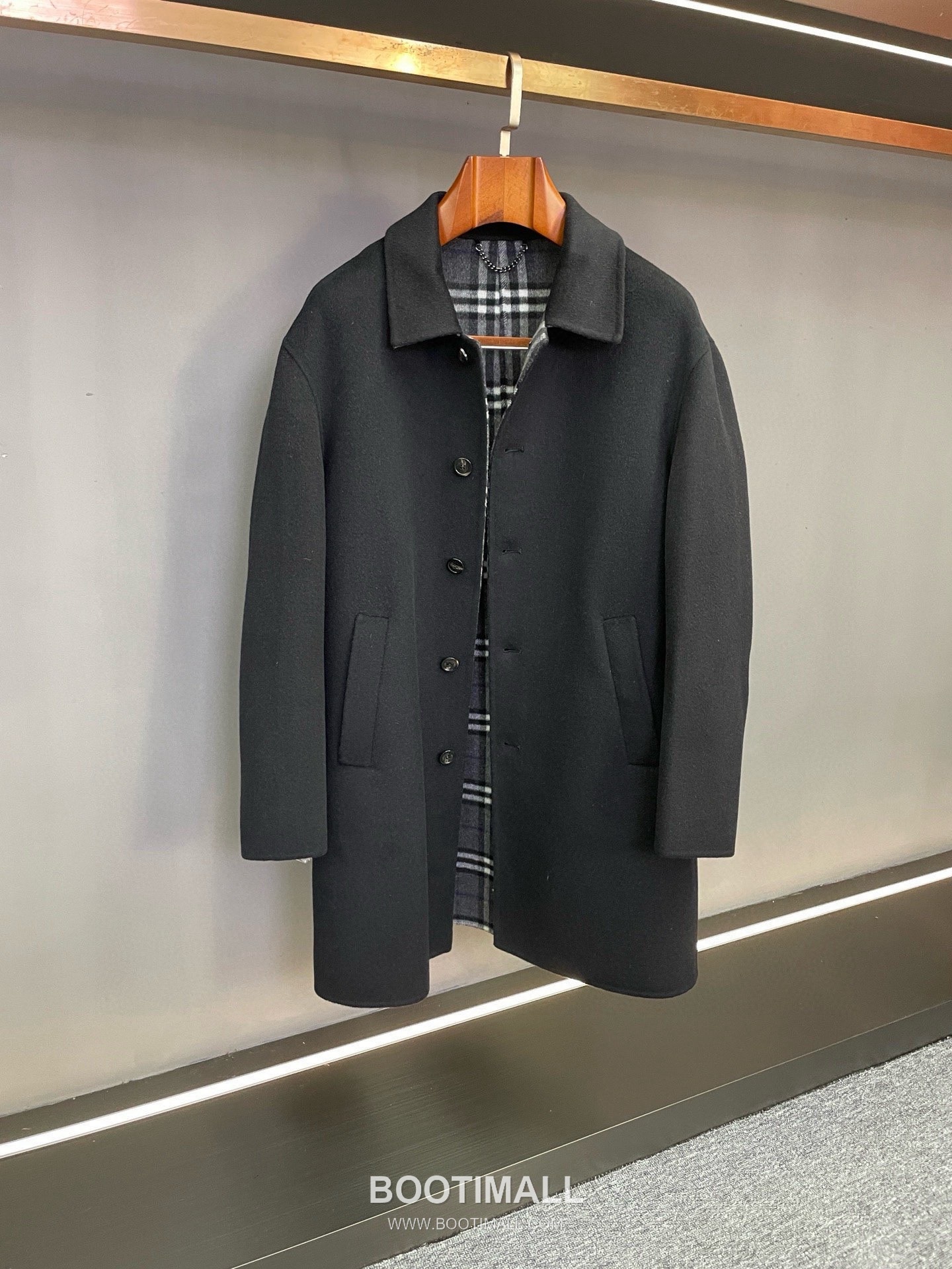 Burberry Double-Face Twill Coat Wool Black 버버리 더블페이스 트윌 코트 울 블랙 23