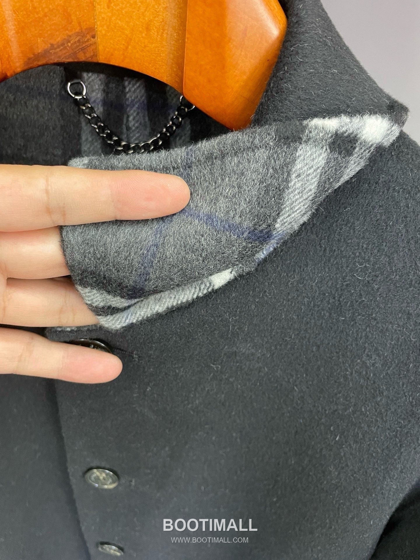 Burberry Double-Face Twill Coat Wool Black 버버리 더블페이스 트윌 코트 울 블랙 27