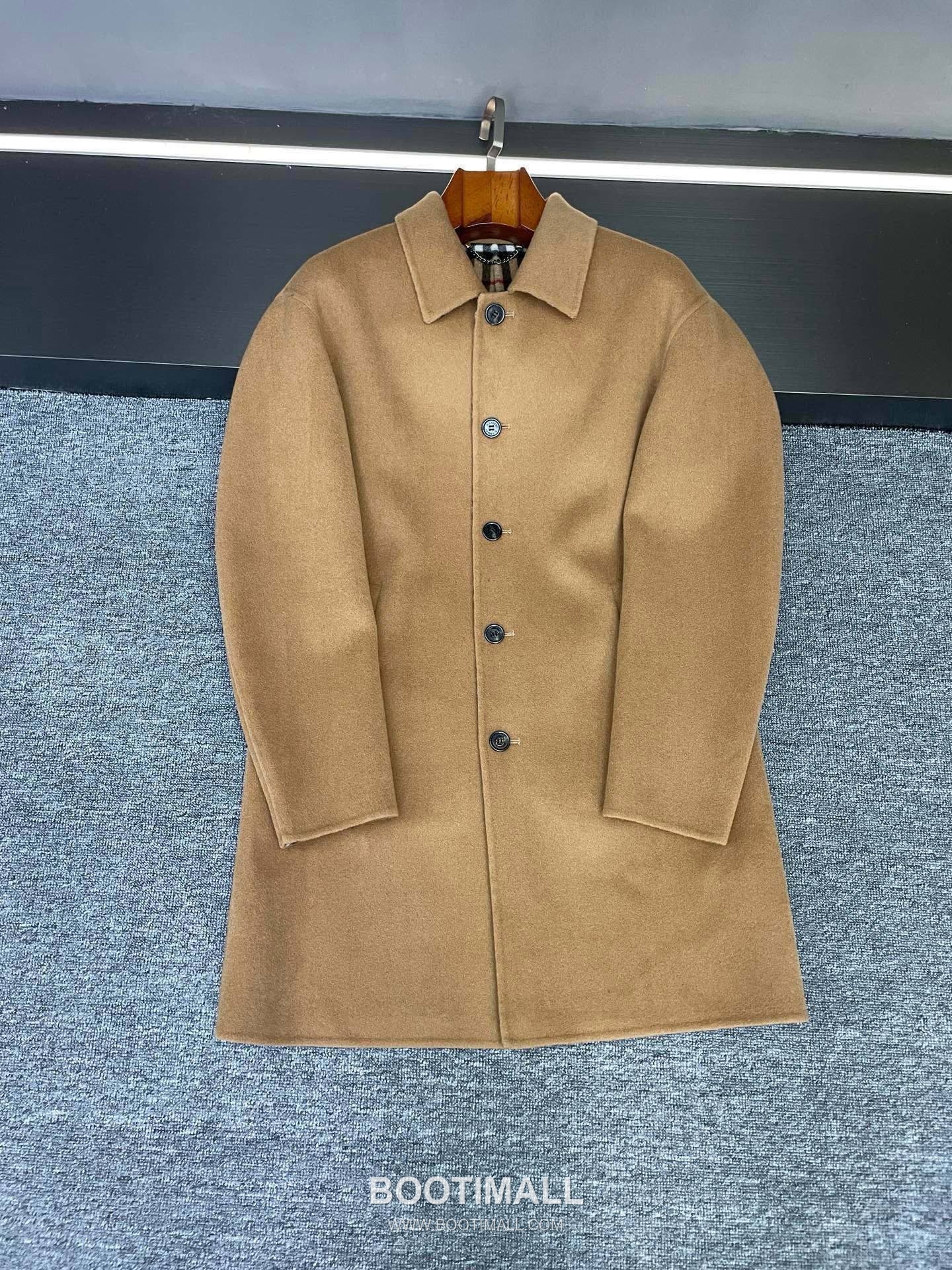 Burberry Double-Face Twill Coat Wool Black 버버리 더블페이스 트윌 코트 울 블랙 1