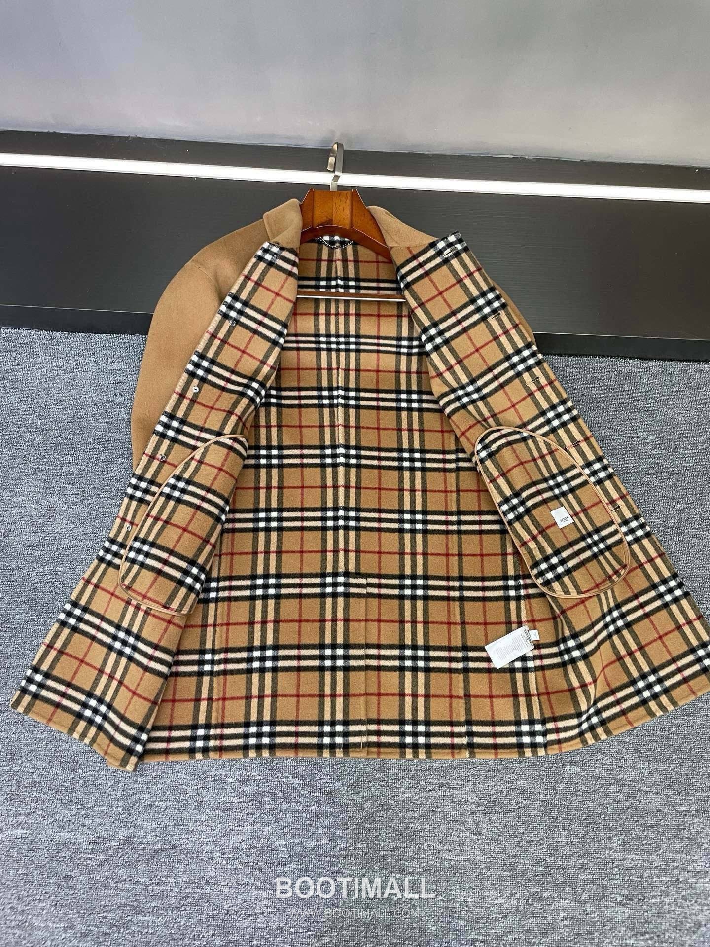 Burberry Double-Face Twill Coat Wool Black 버버리 더블페이스 트윌 코트 울 블랙 3