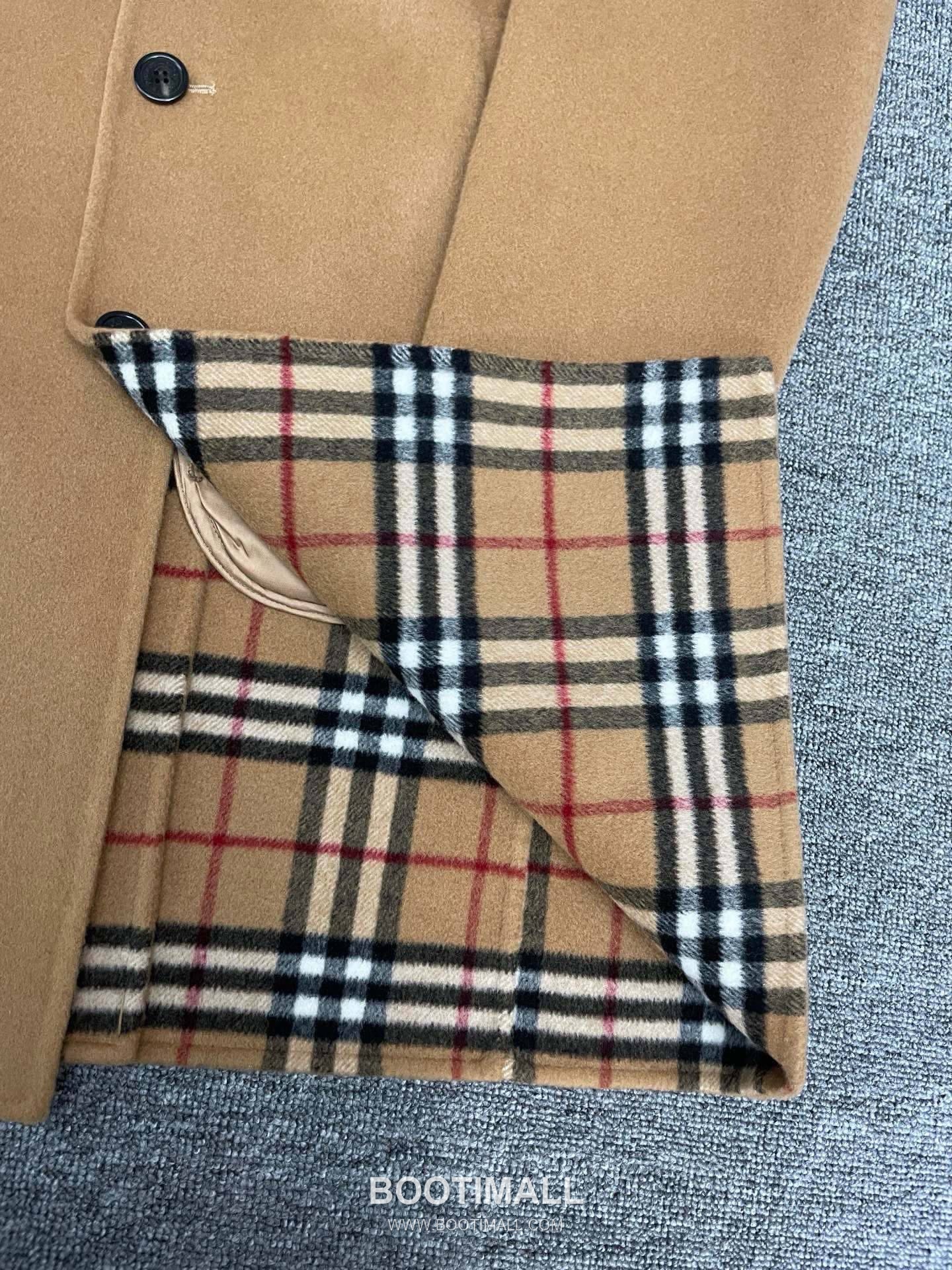 Burberry Double-Face Twill Coat Wool Black 버버리 더블페이스 트윌 코트 울 블랙 5