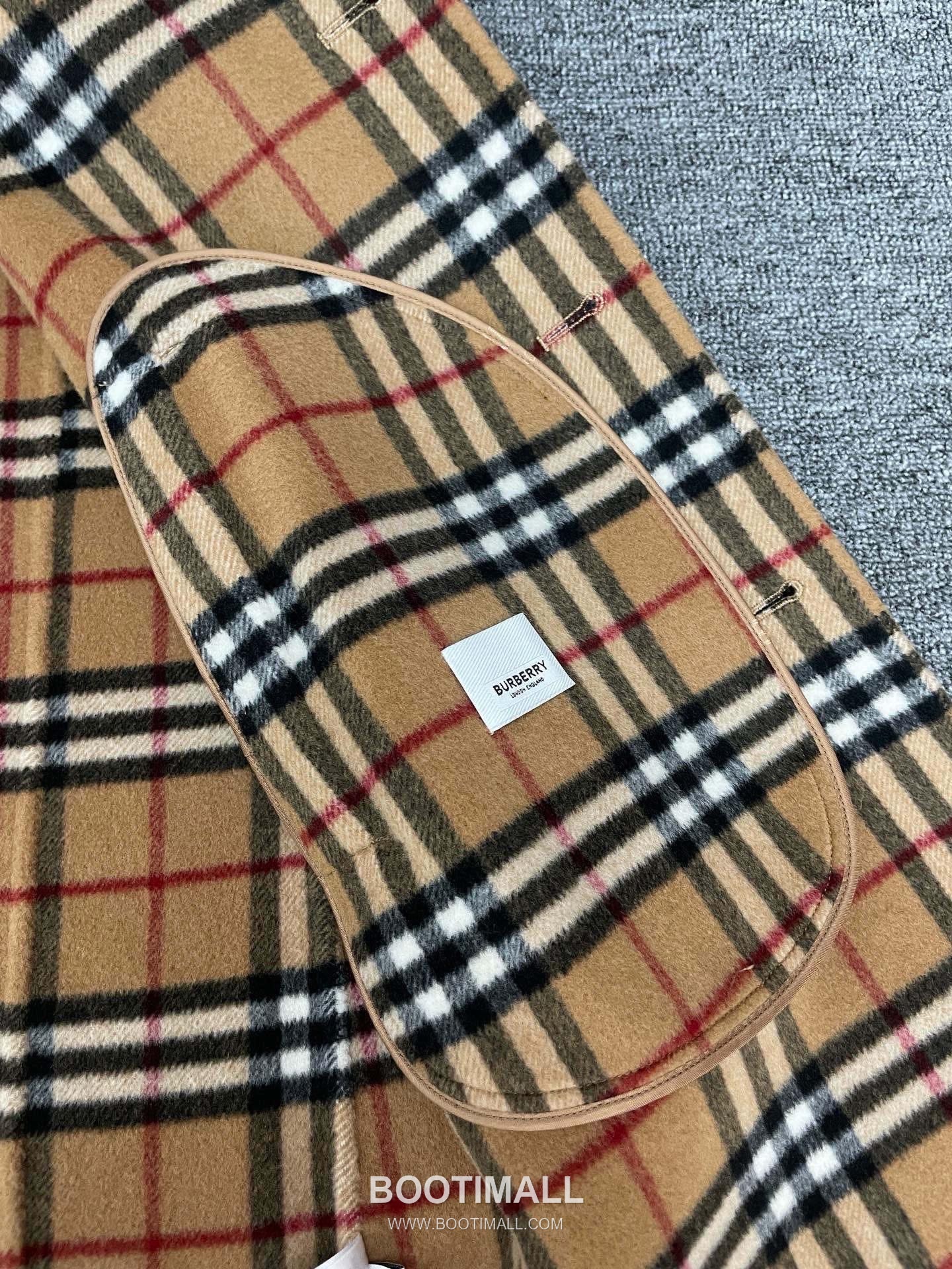 Burberry Double-Face Twill Coat Wool Black 버버리 더블페이스 트윌 코트 울 블랙 7