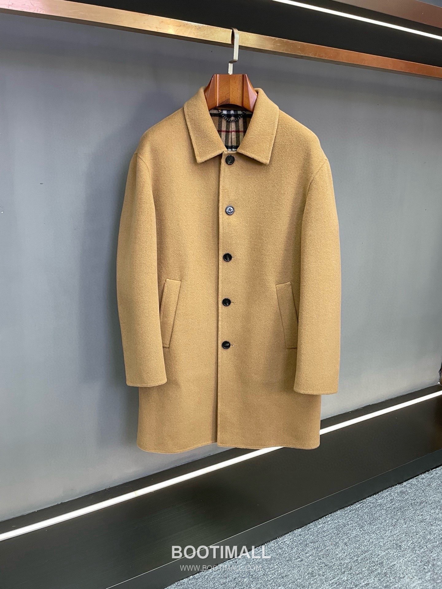 Burberry Double-Face Twill Coat Wool Black 버버리 더블페이스 트윌 코트 울 블랙 10