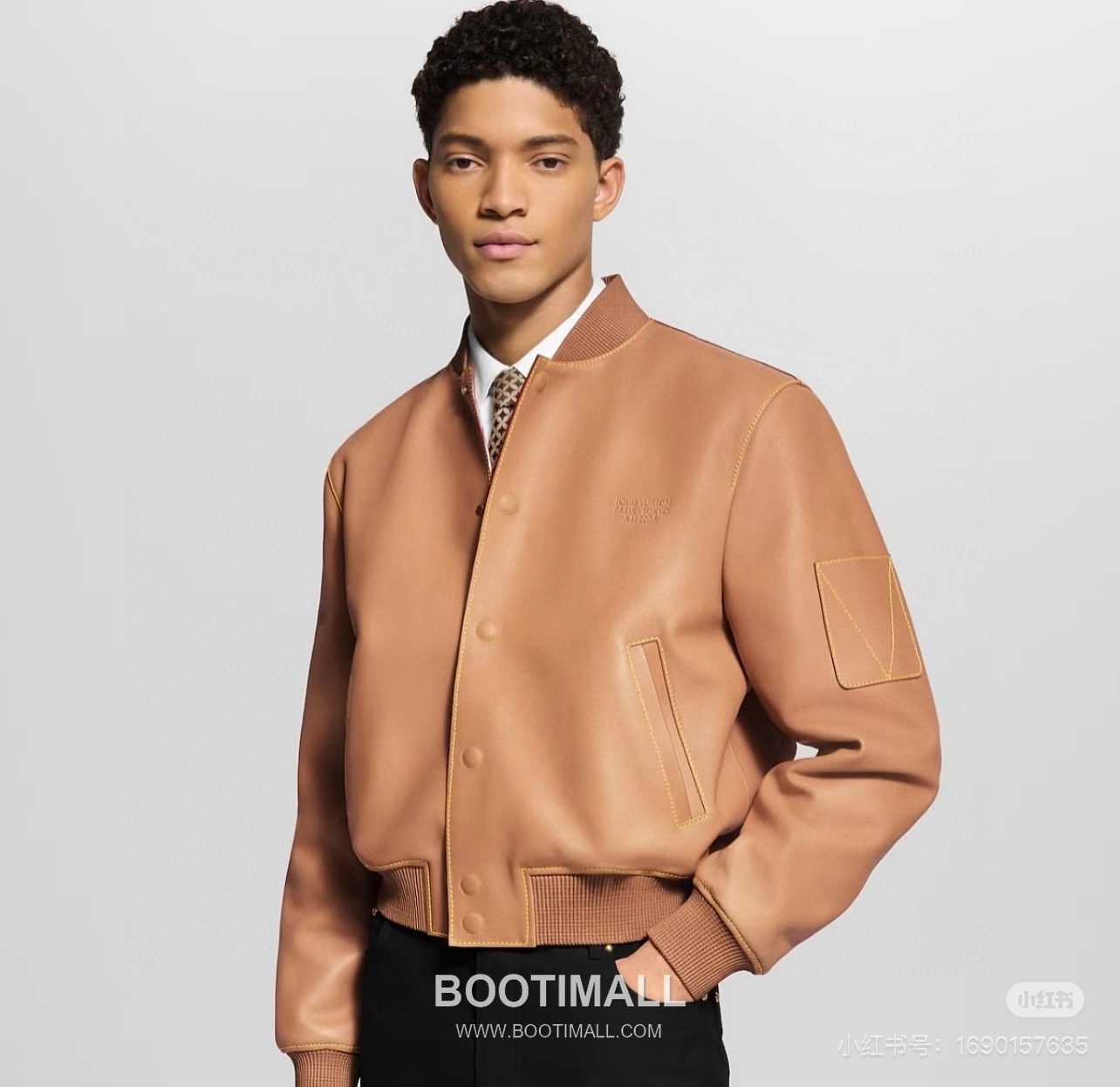 Louis Vuitton Remember the Future Calfskin Outerwear Yellow Jacket 루이비통 리멤버 더 퓨처 카프스킨 아우터 송아지가죽 옐로우 자켓 4