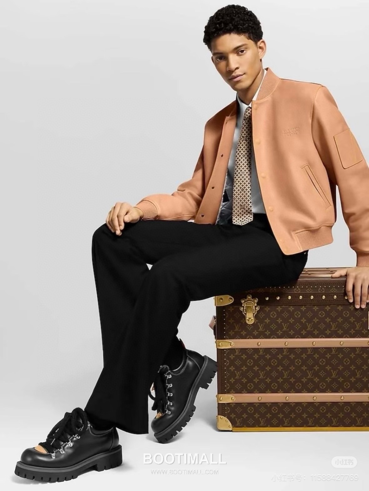 Louis Vuitton Remember the Future Calfskin Outerwear Yellow Jacket 루이비통 리멤버 더 퓨처 카프스킨 아우터 송아지가죽 옐로우 자켓 5