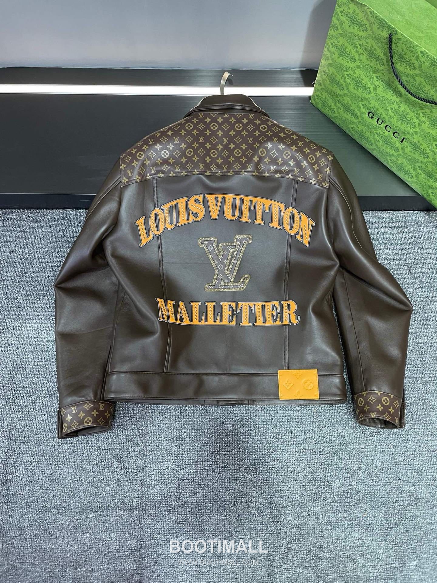 Louis Vuitton Monogram Print Lambskin Jacket 루이비통 모노그램 프린트 램스킨 재킷 양가죽 7