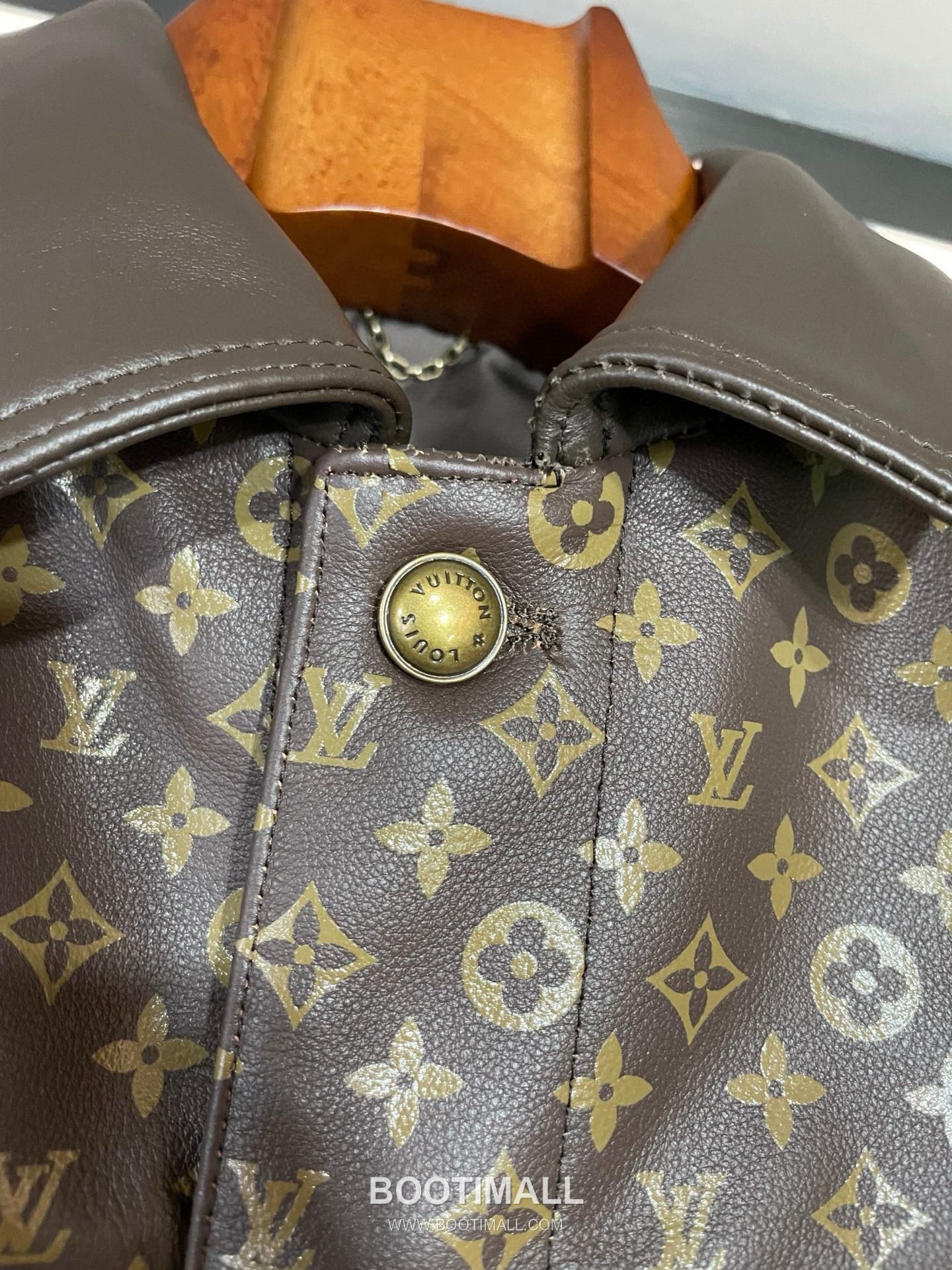 Louis Vuitton Monogram Print Lambskin Jacket 루이비통 모노그램 프린트 램스킨 재킷 양가죽 10