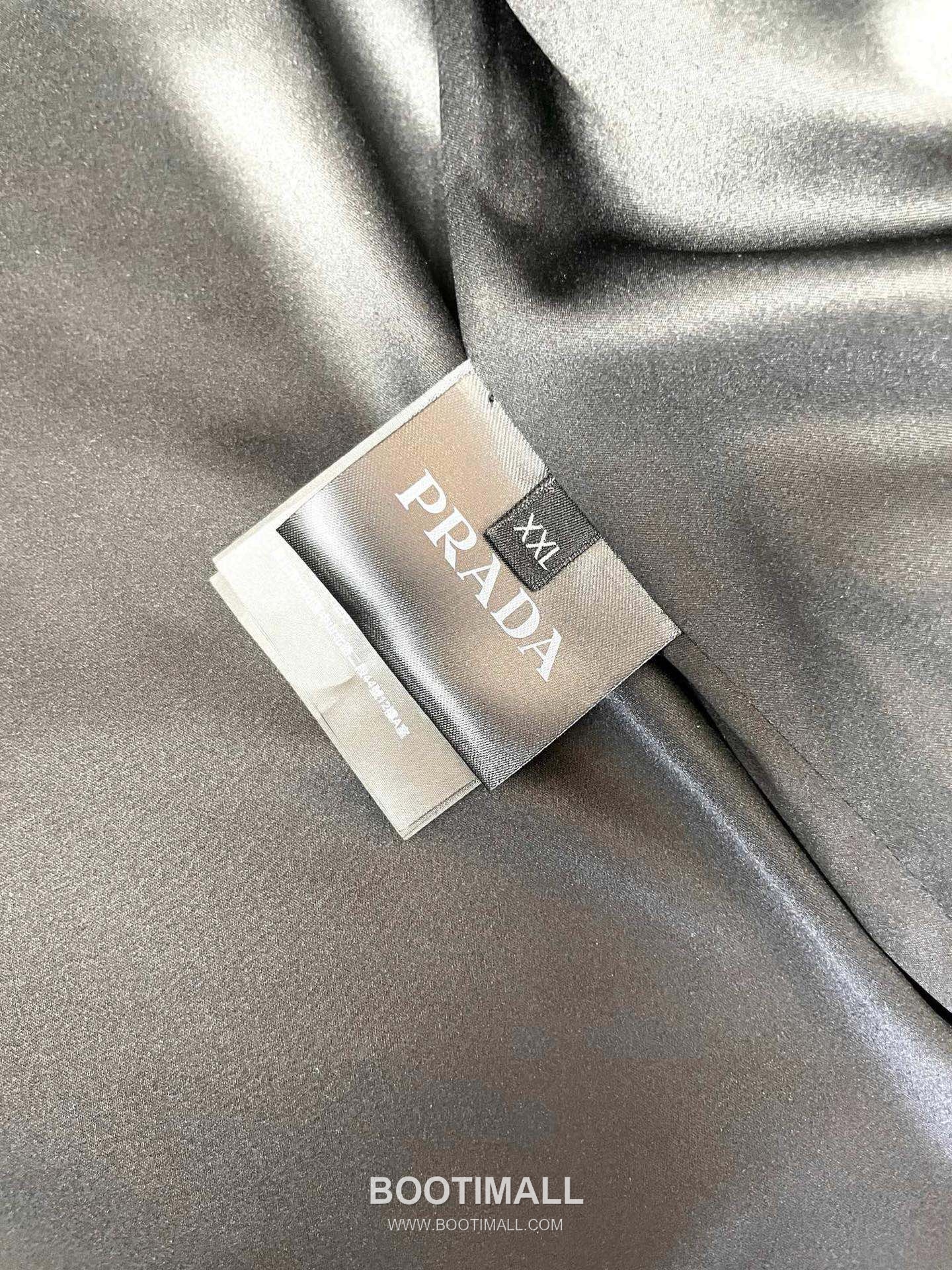 Prada Triangle Logo Leather Jacket Lambskin 프라다 트라이앵글 로고 레더 자켓 양가죽 13