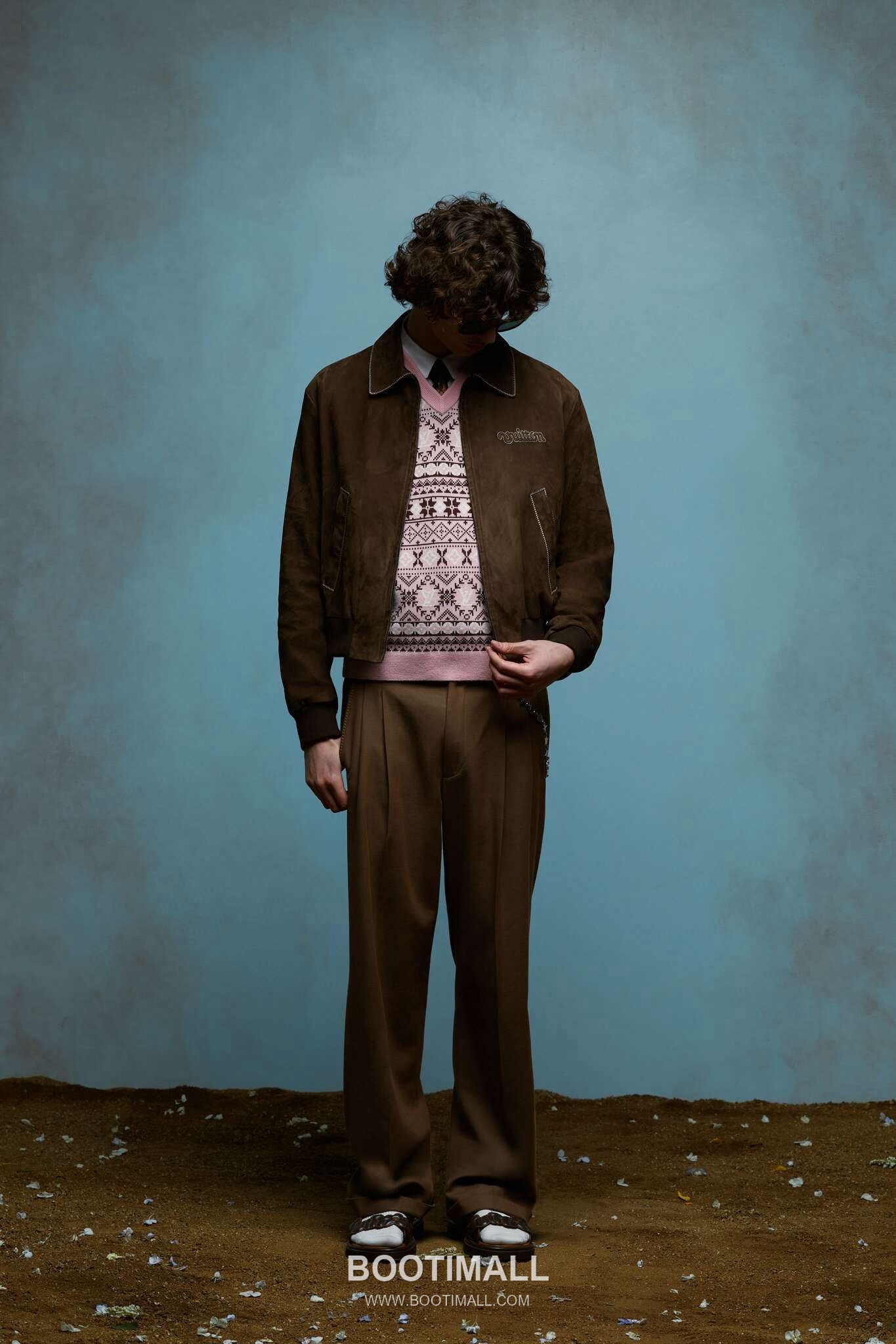 Louis Vuitton Suede Lambskin Leather Jacket Brown 루이비통 스웨이드 램스킨 레더 재킷 브라운 2