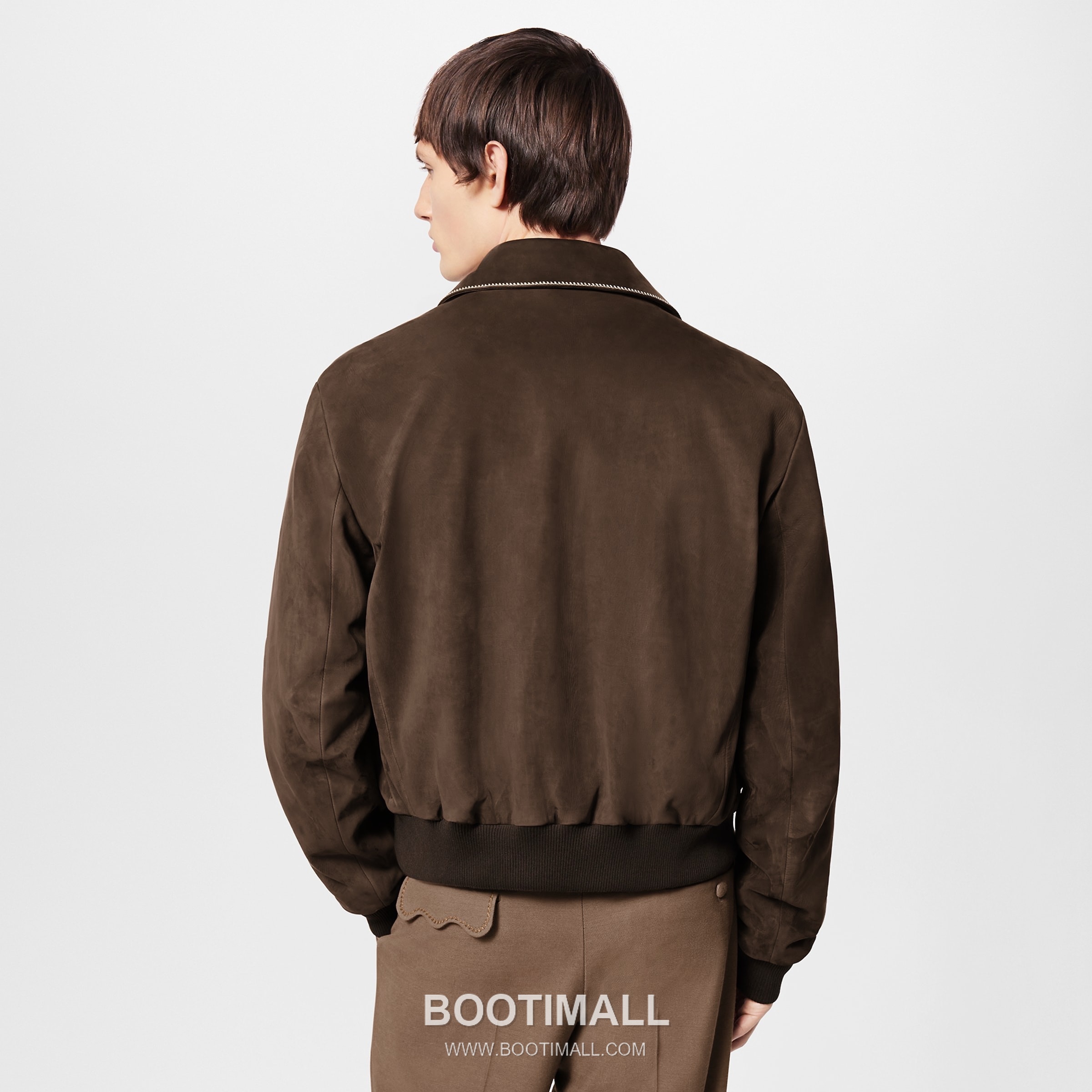 Louis Vuitton Suede Lambskin Leather Jacket Brown 루이비통 스웨이드 램스킨 레더 재킷 브라운 5