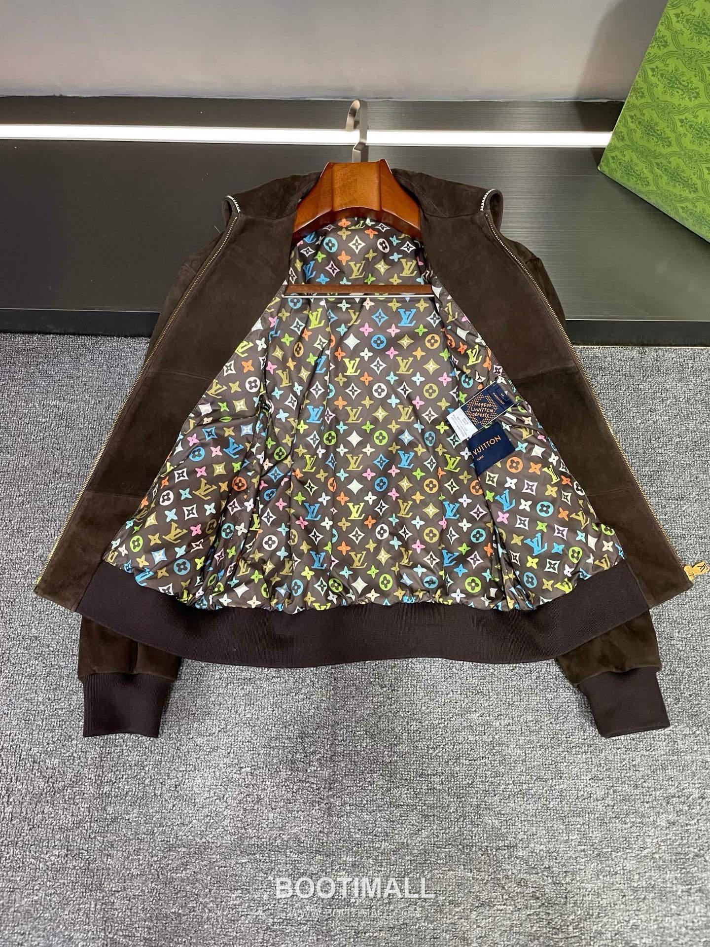 Louis Vuitton Suede Lambskin Leather Jacket Brown 루이비통 스웨이드 램스킨 레더 재킷 브라운 7