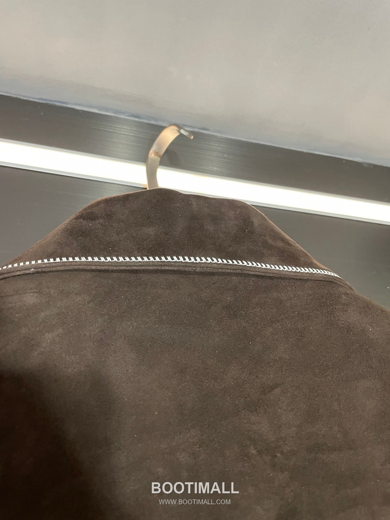 Louis Vuitton Suede Lambskin Leather Jacket Brown 루이비통 스웨이드 램스킨 레더 재킷 브라운 10