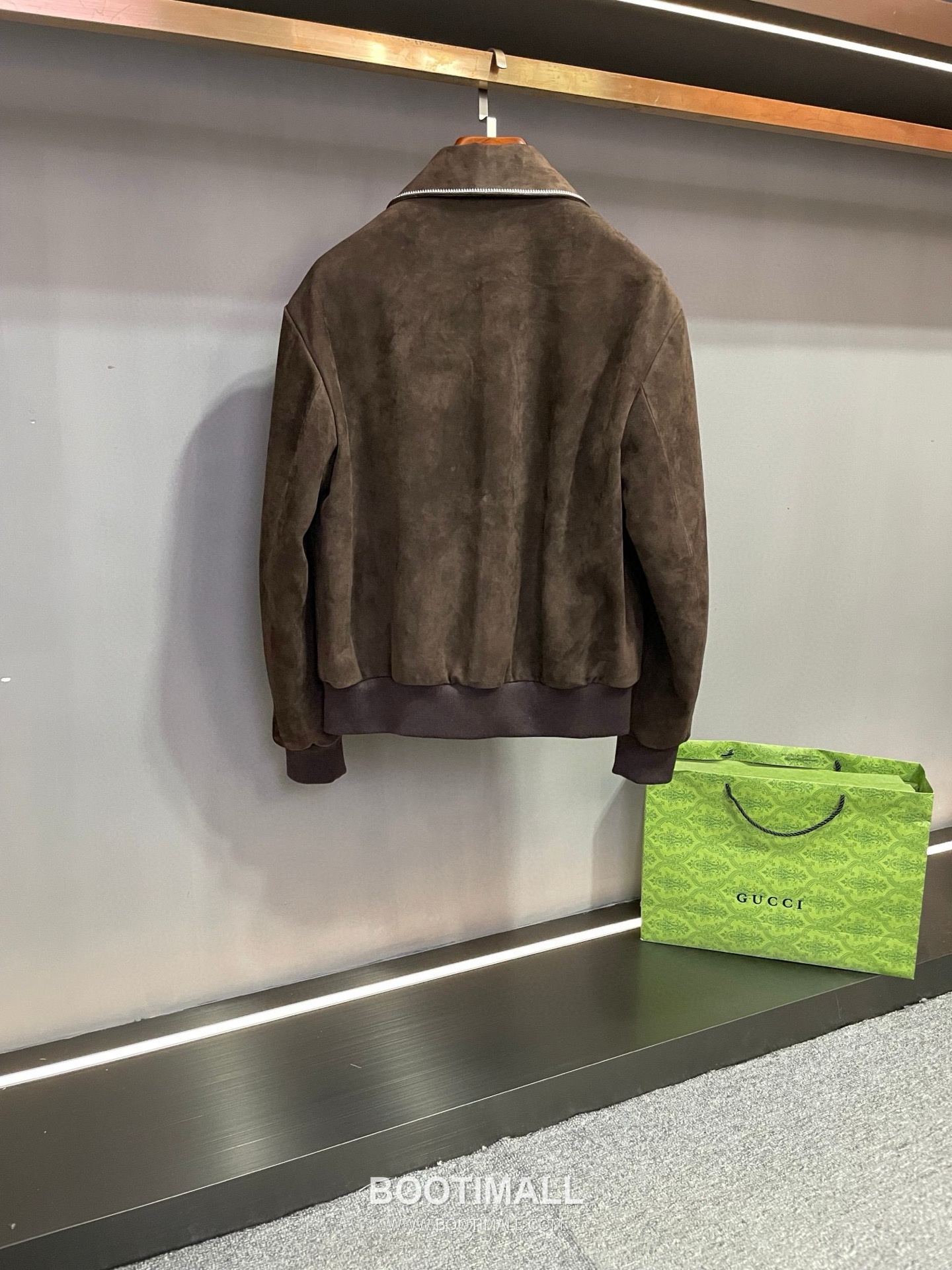 Louis Vuitton Suede Lambskin Leather Jacket Brown 루이비통 스웨이드 램스킨 레더 재킷 브라운 16