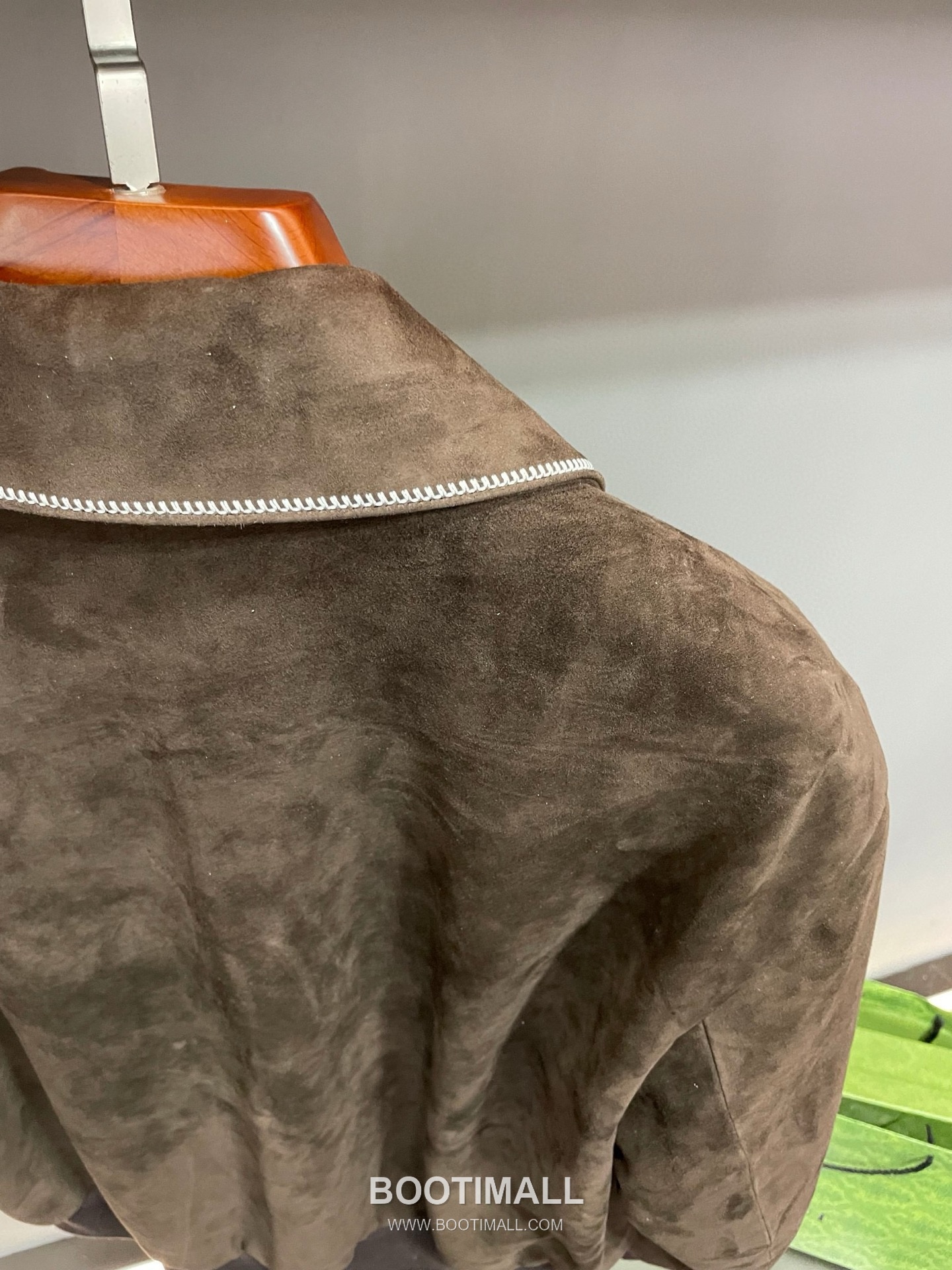 Louis Vuitton Suede Lambskin Leather Jacket Brown 루이비통 스웨이드 램스킨 레더 재킷 브라운 22