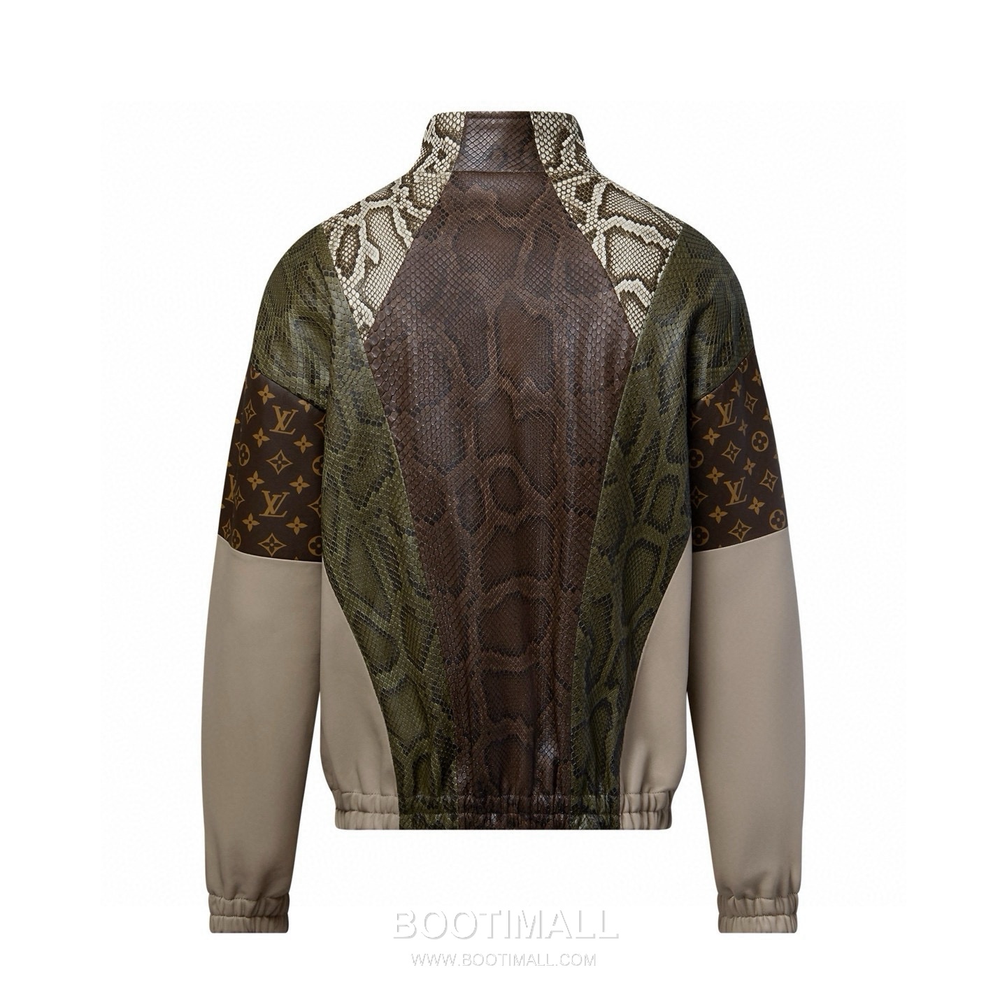 Louis Vuitton Snakeskin-Effect Leather Jacket Lambskin 루이비통 스네이크 이펙트 레더 재킷 양가죽 6