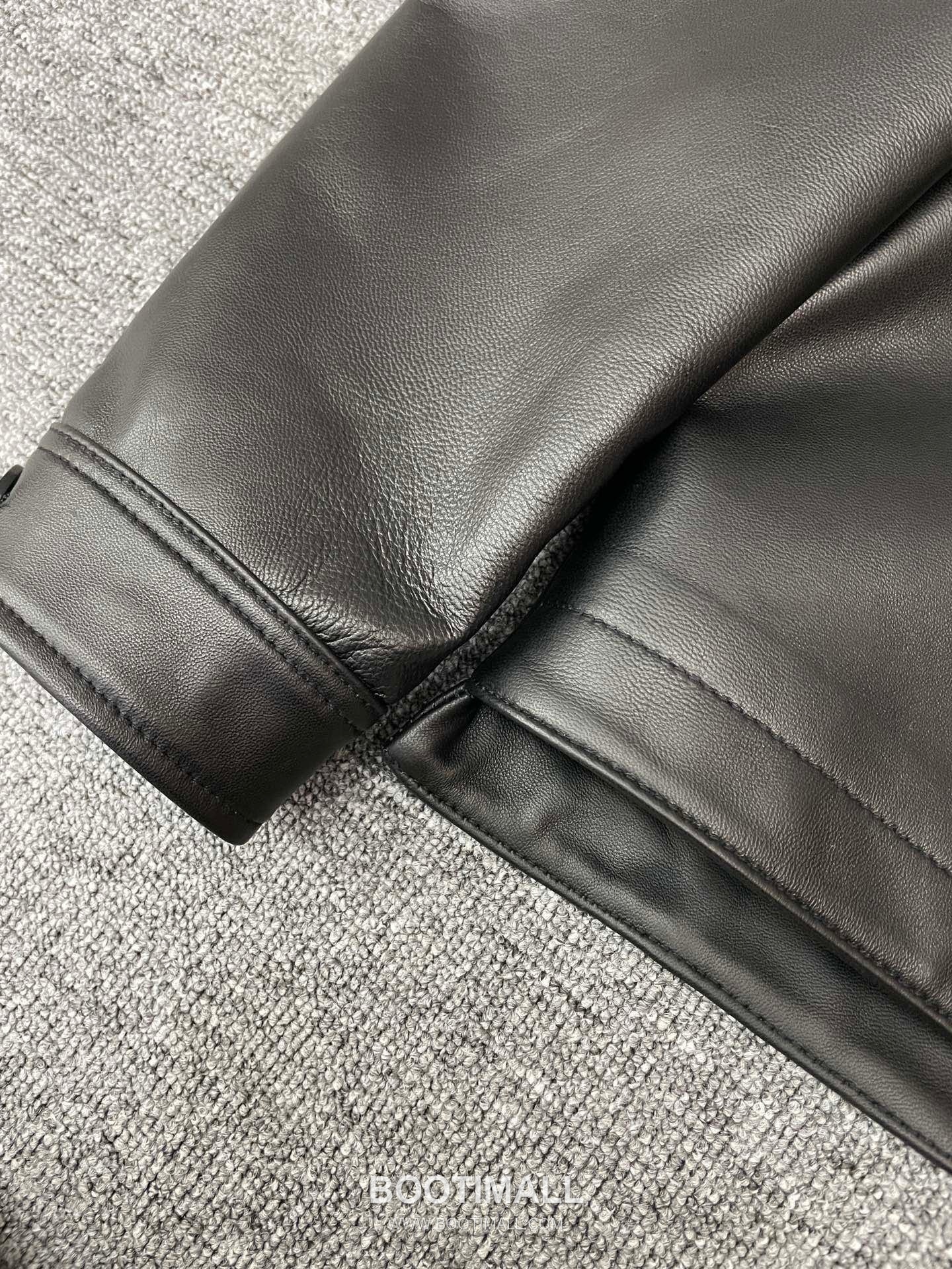 Tom Ford S/S Leather Flight Jacket Lambskin Black 톰포드 톰 SS 레더 플라이트 재킷 양가죽 블랙 8